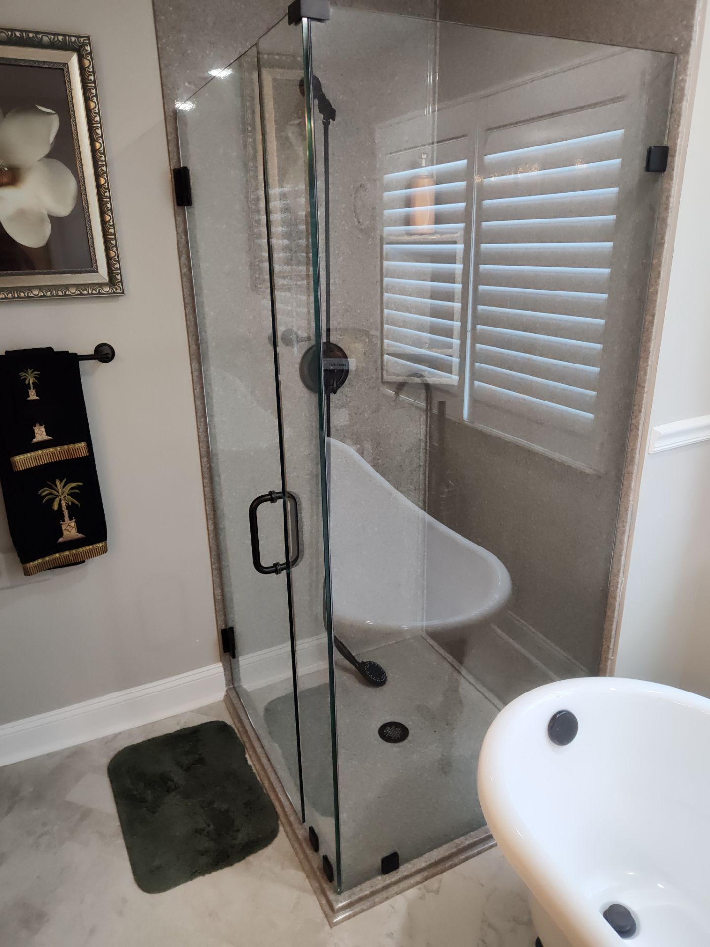 Bathroom repair and remodel by Cornerstone Home Builders, LLC