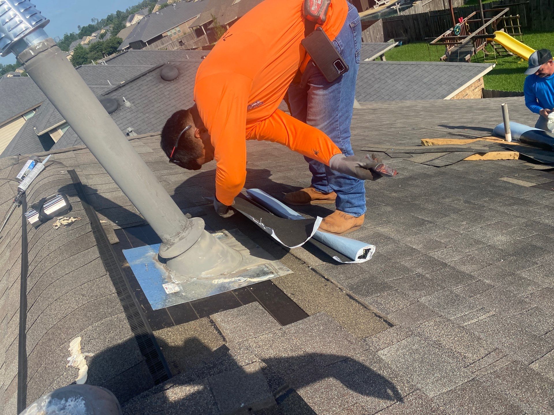 Hail Damage using Owen's Corning Duration (Lifetime) Shingles by Roof Repair Company