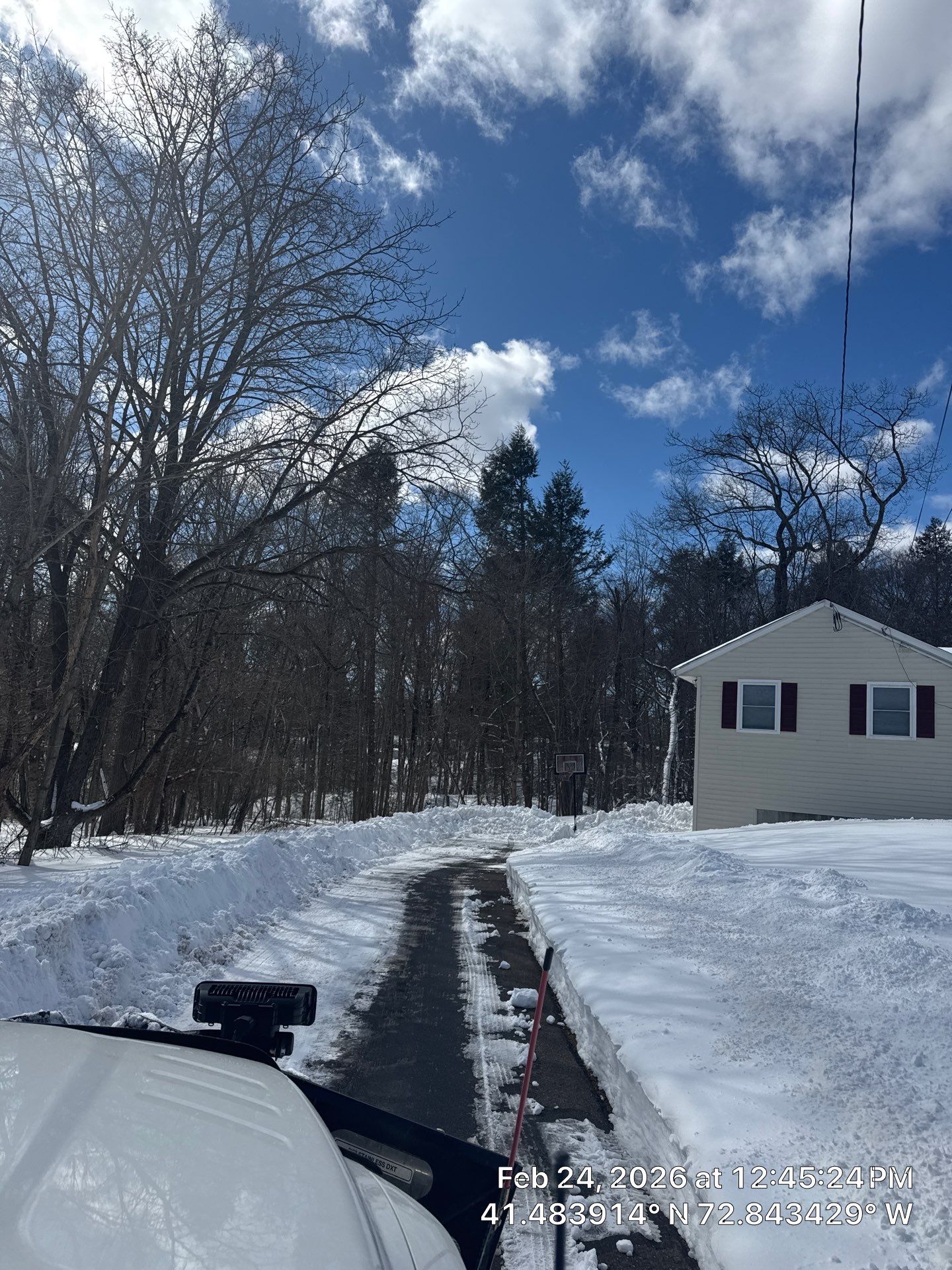 Snow Plowing Services in Wallingford, CT by Diamond Image LLC