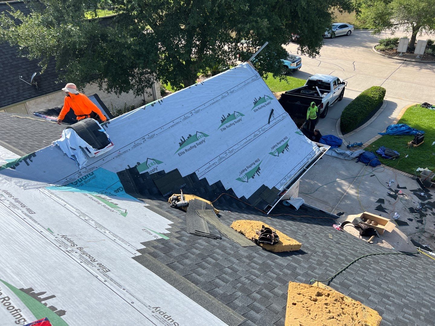 Roof Replacement using GAF shingles by Elite Roofing LLC