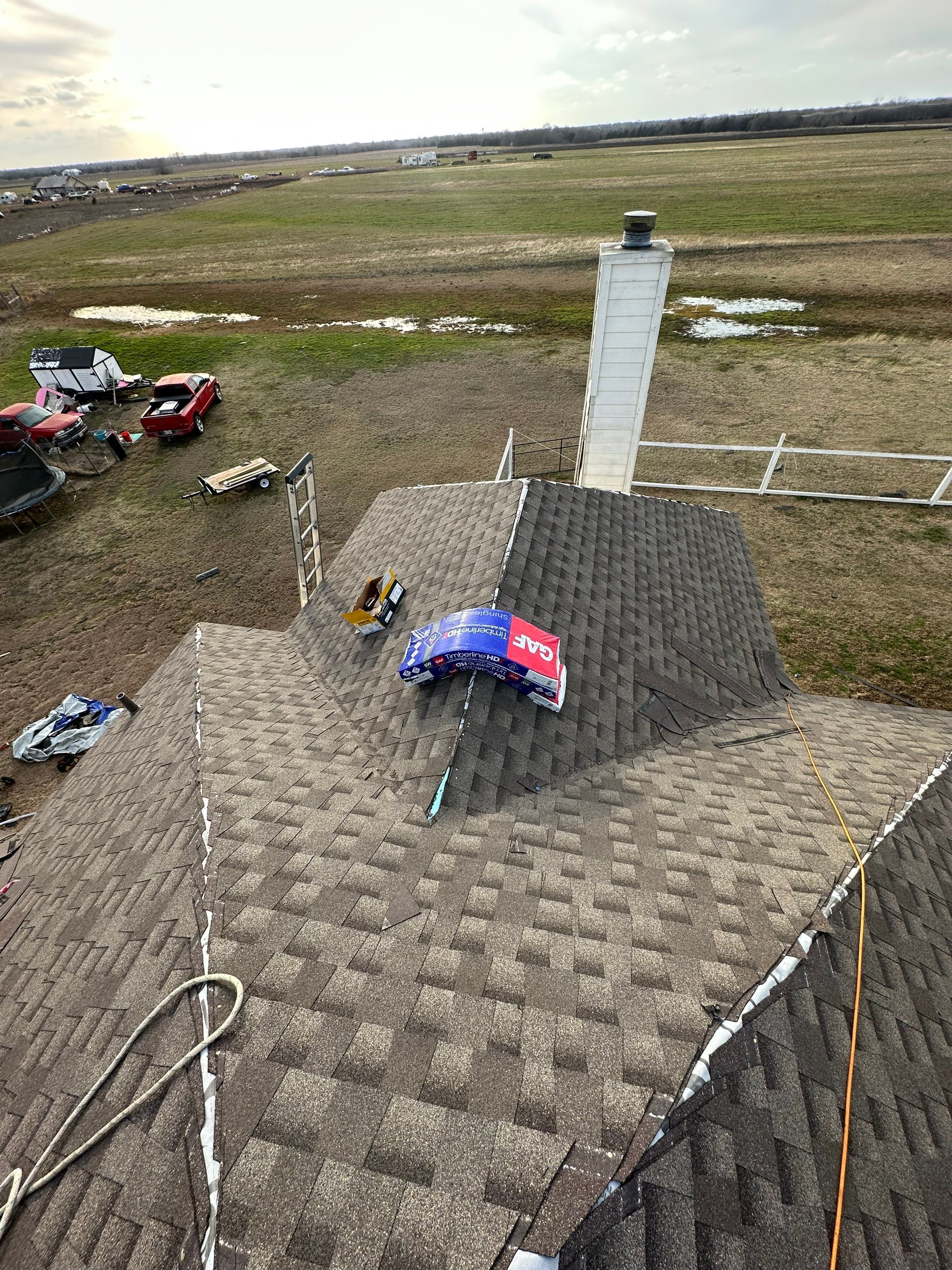 Residential Roof Replacement using GAF shingles by Elite Roofing LLC