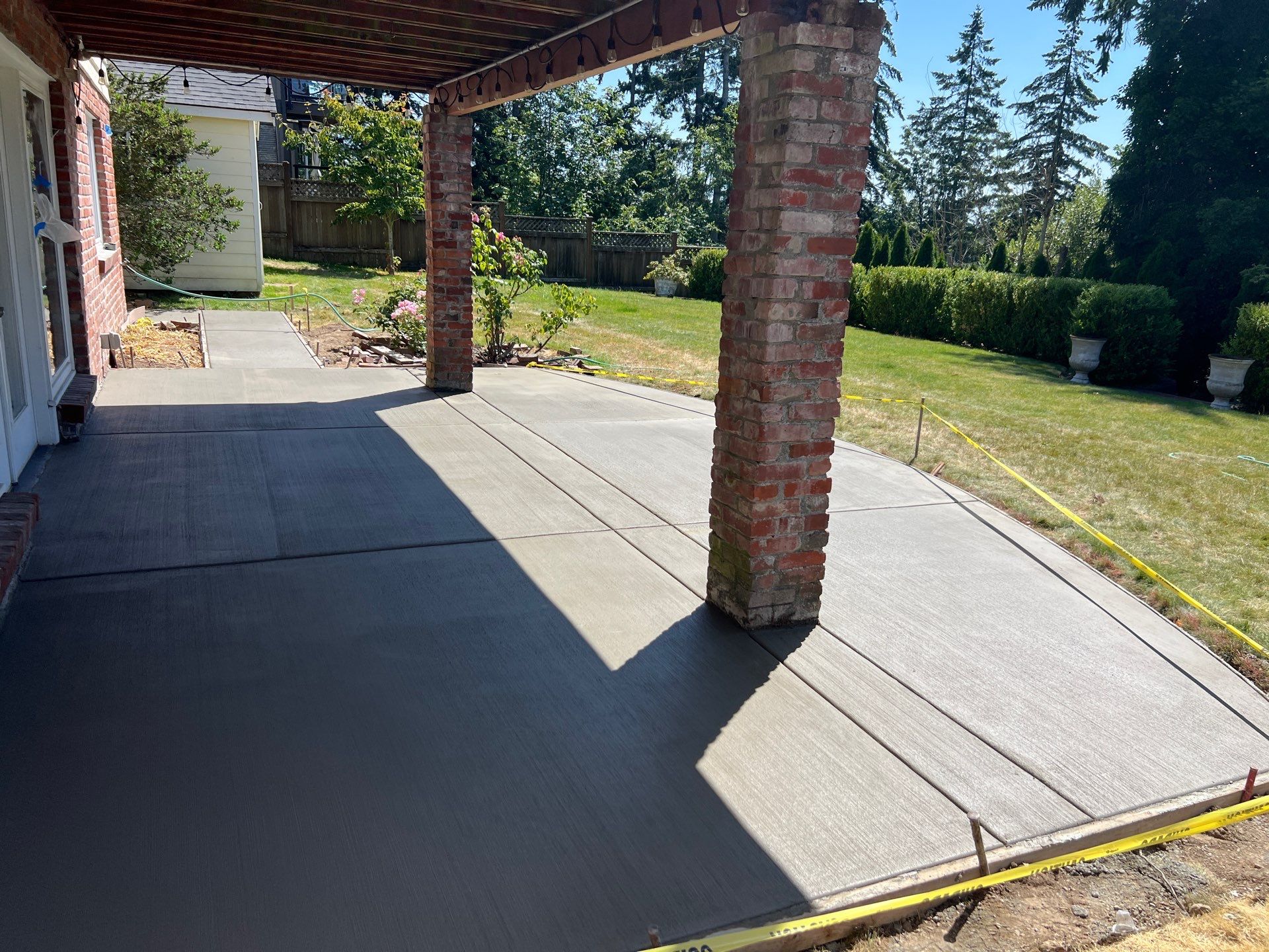 Susan | Concrete Patio by Jireh Asphalt & Concrete Inc 
