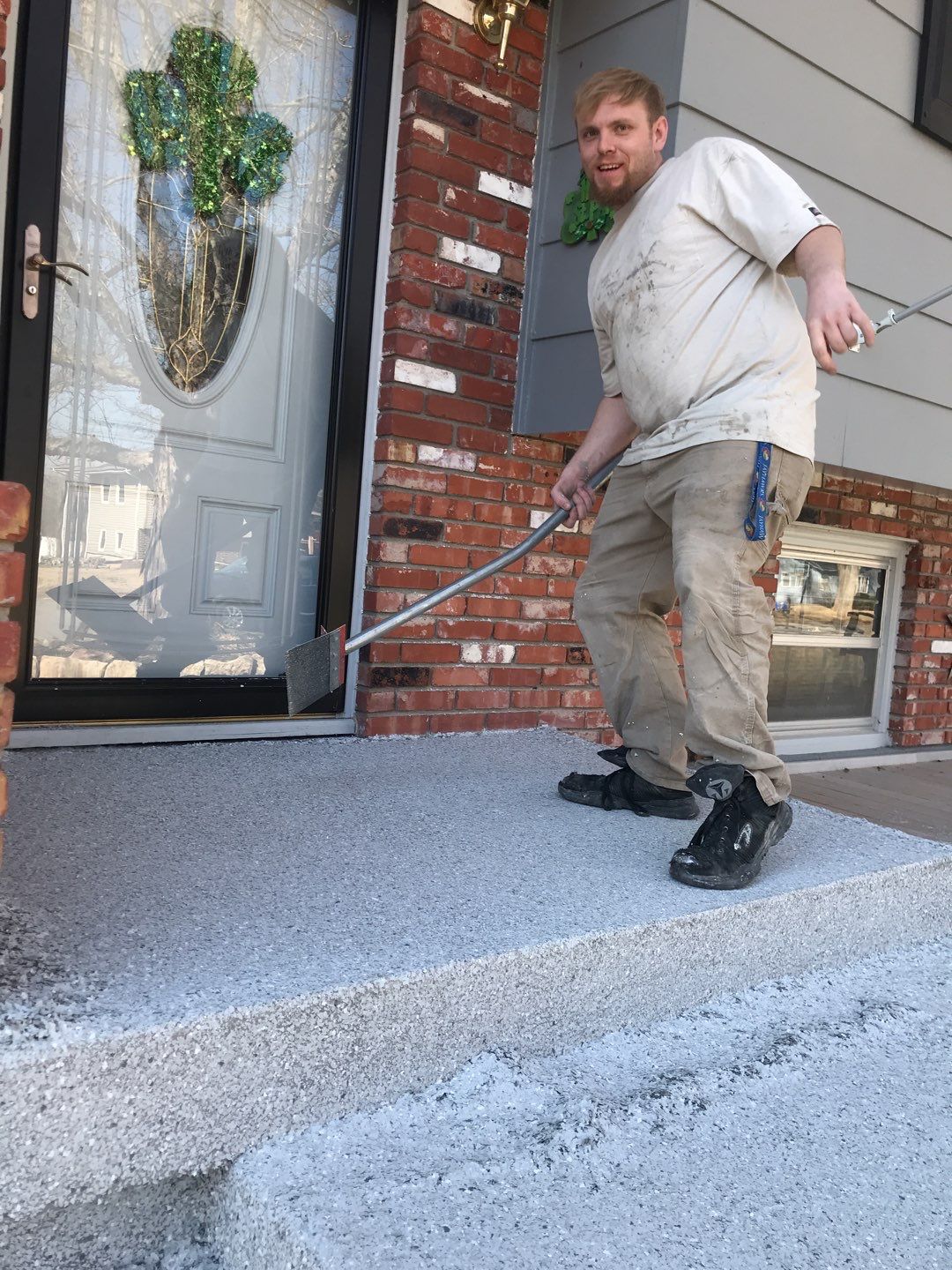 Patio using Northpole by Select Painting, Coatings & Garage Cabinets
