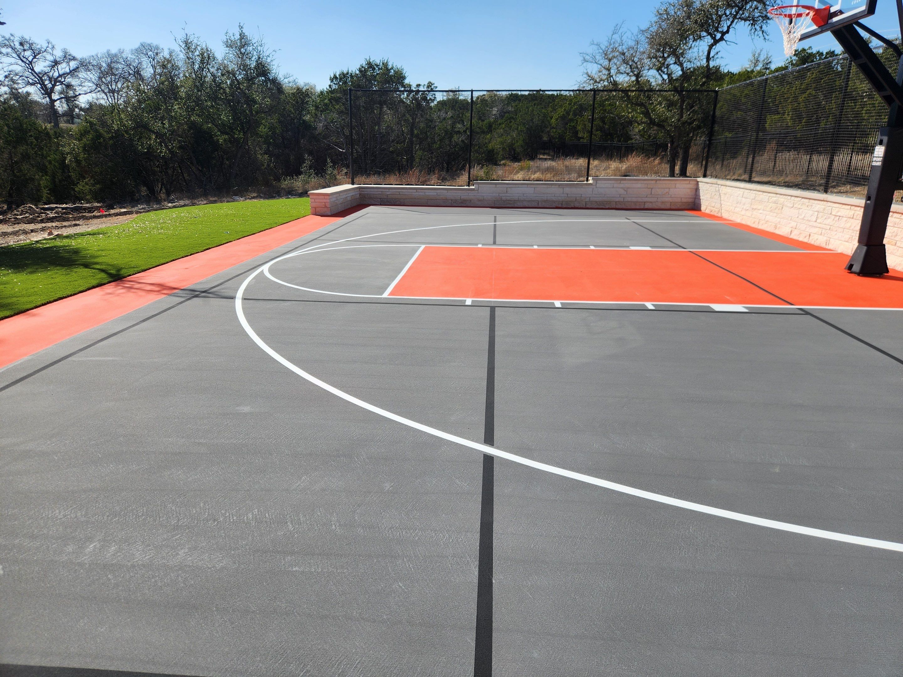 Custom Pickleball Court in South Austin by Sport Court Austin
