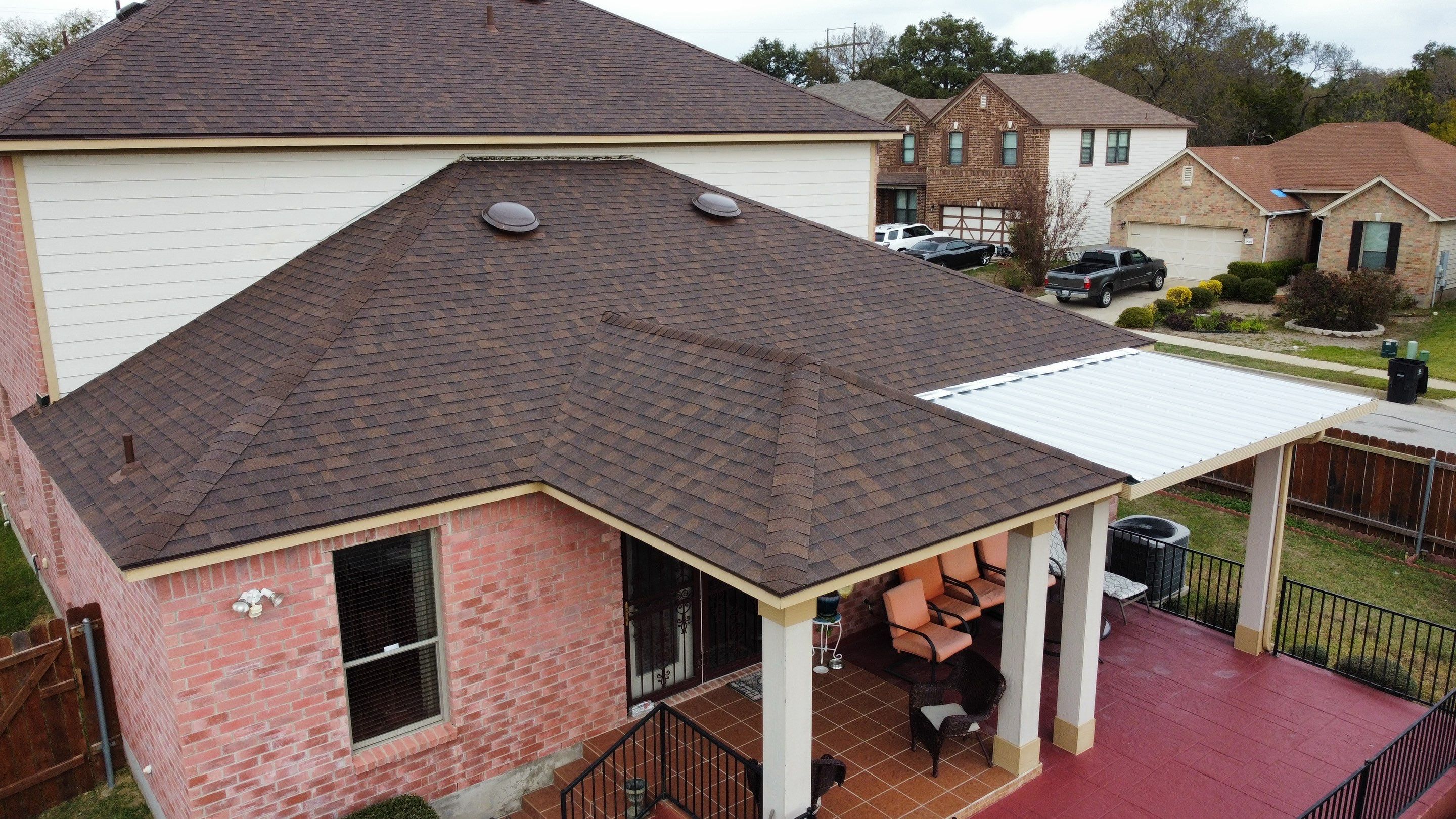 Residential Roofing Installation using Owens Corning Oakridge by Kstylez Roofing & Construction