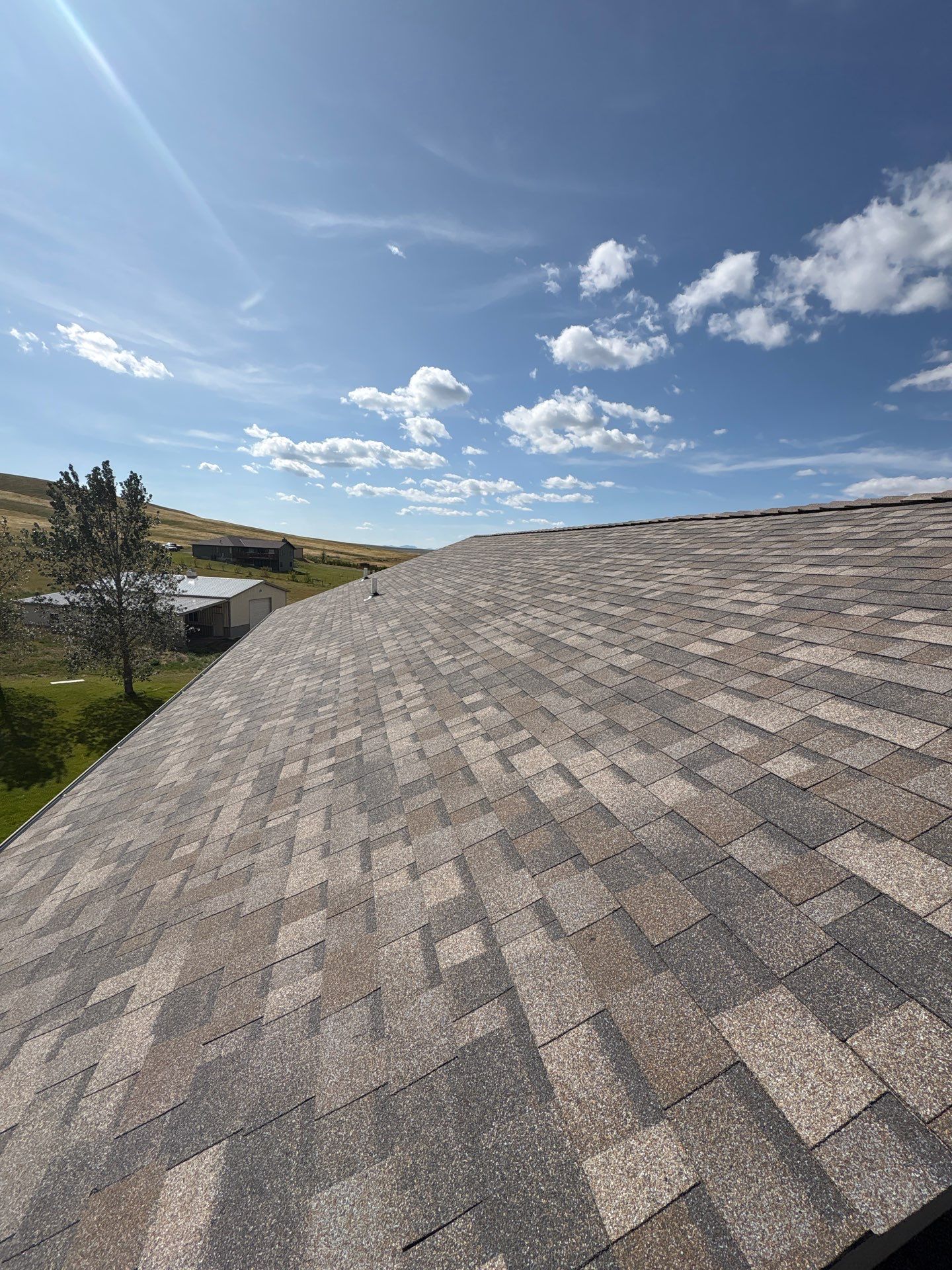 Owens Corning Architectural Shingle Roof Replacement in Great Falls by KQC Roofing