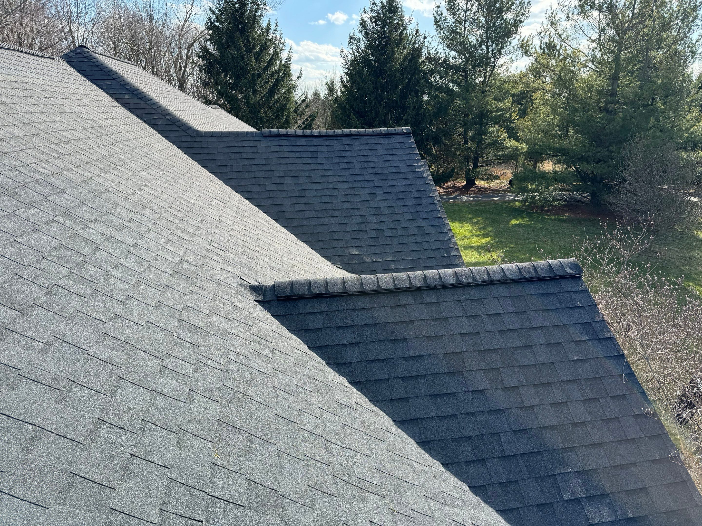 Residential Roofing Installation using Certainteed Landmark ClimateFlex by GRACCO