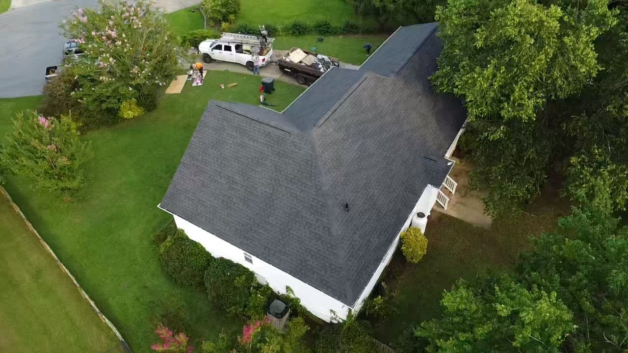 GAF Natural Shadow Charcoal by Skybird Roofing