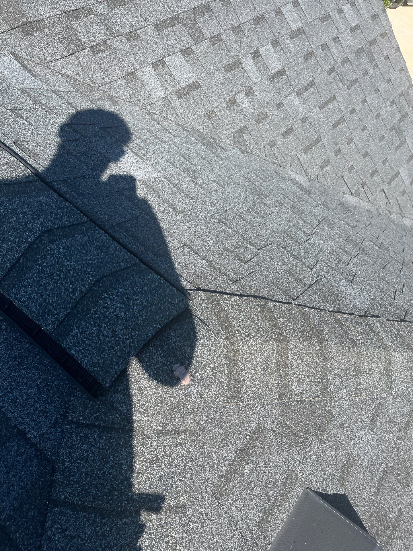 Hail Damage using Owen's Corning Duration (Lifetime) Shingles by Roof Repair Company