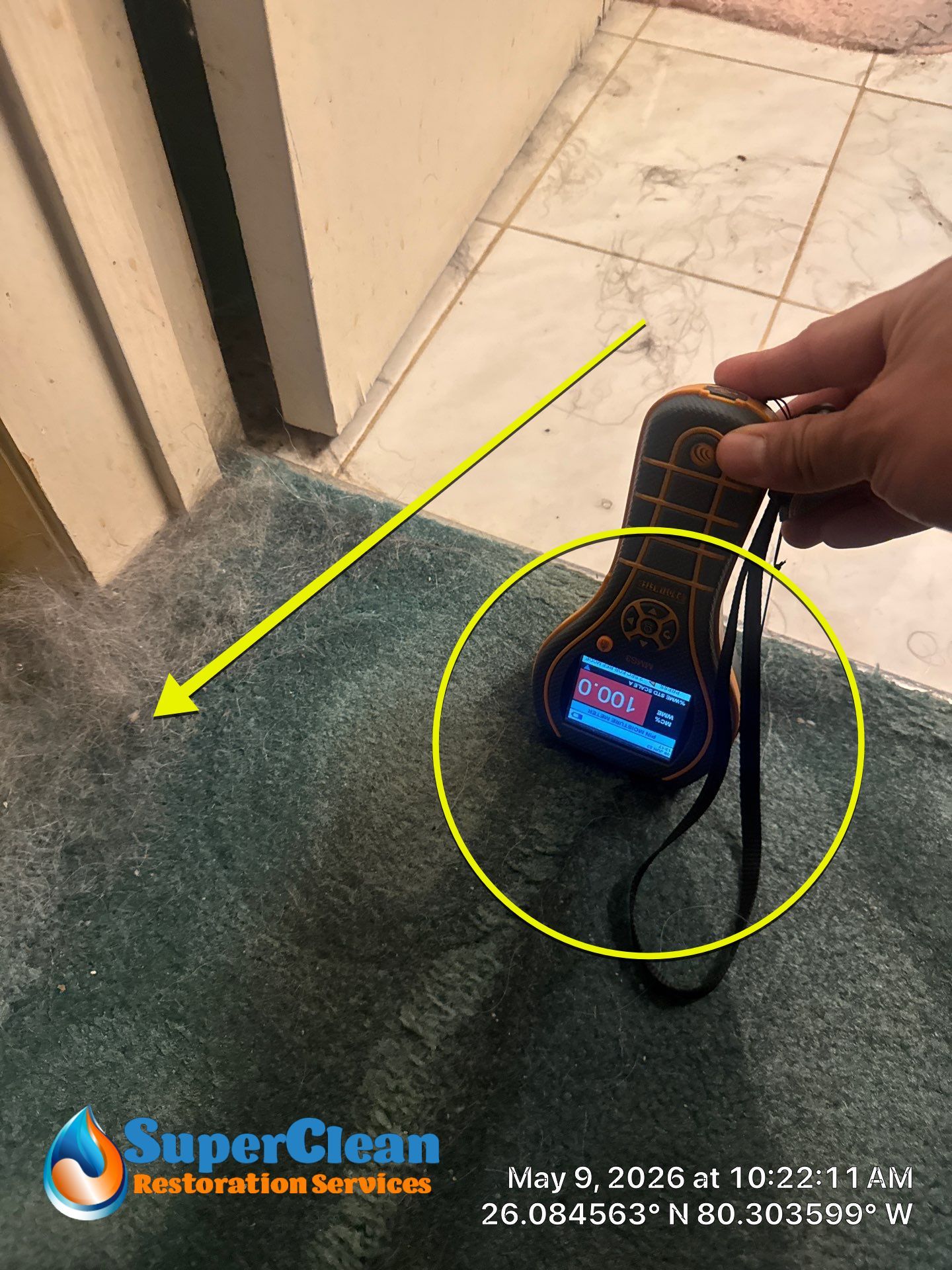 Water Damage Restoration and Structural Drying Services in Davie by SuperClean 