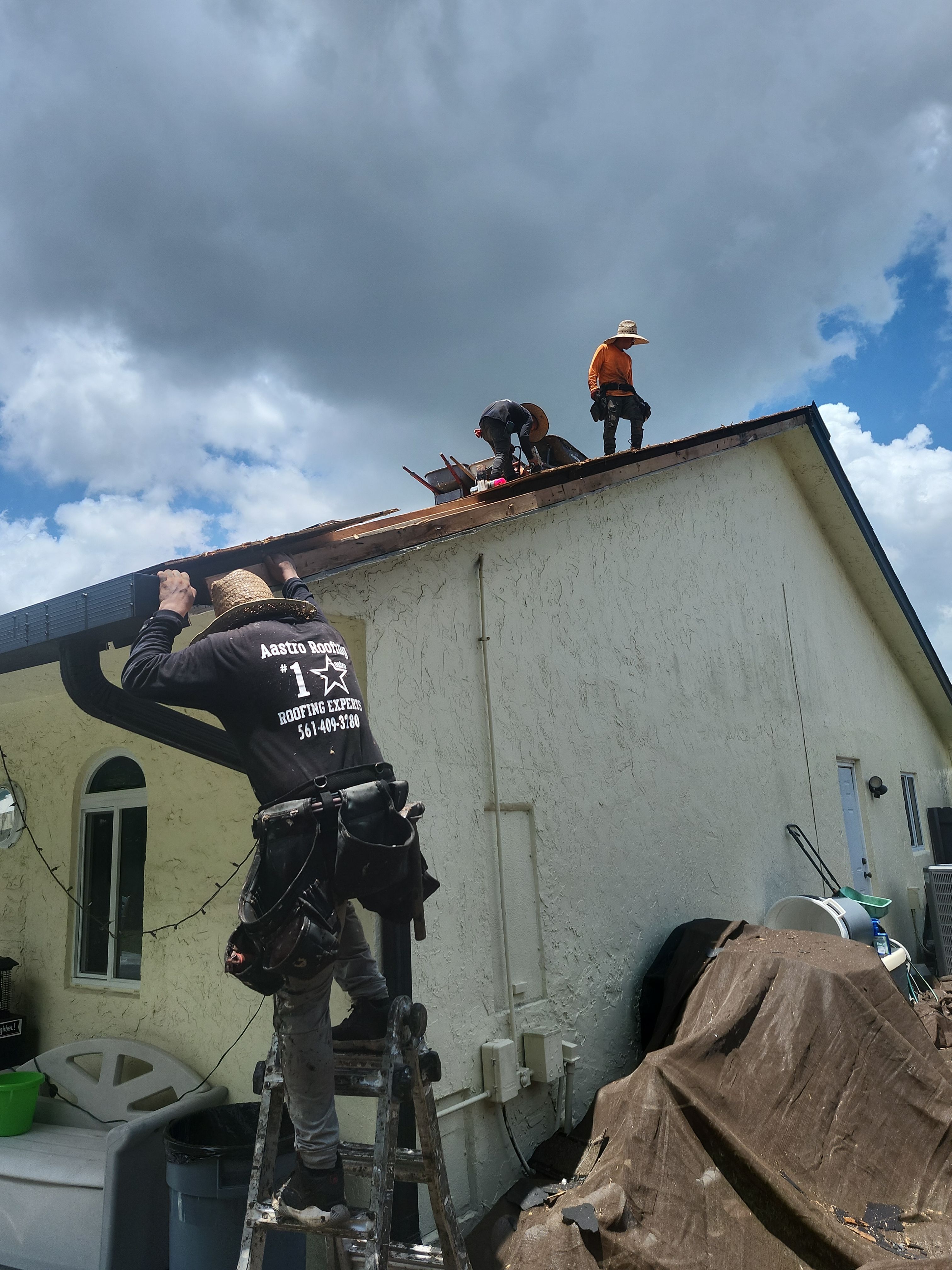 Shingle Roof Replacement for Residential Home in Boca Raton by Aastro Roofing