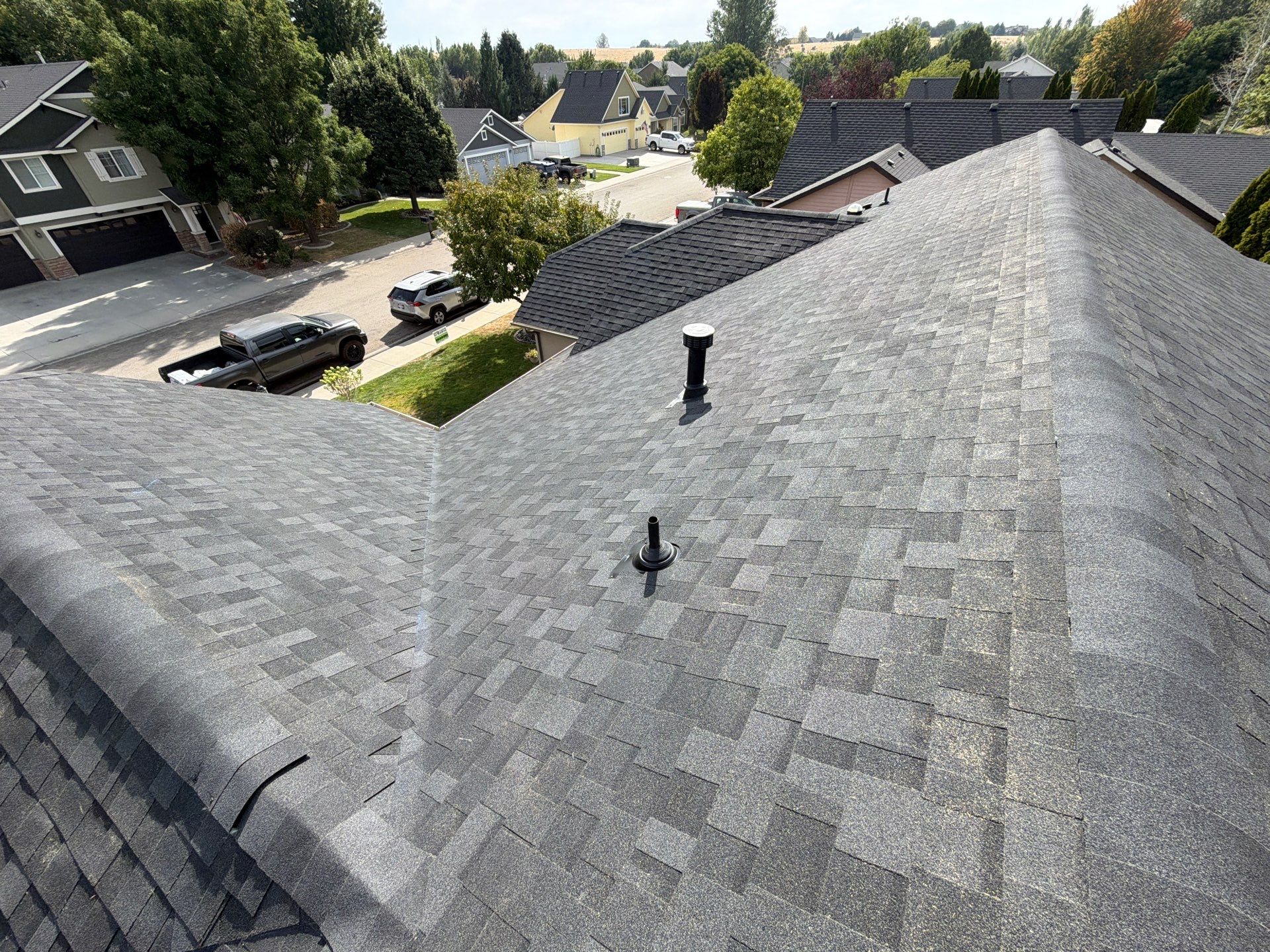 Residential Architectural Shingle Roof Replacement in Boise Idaho by Olive Roofing