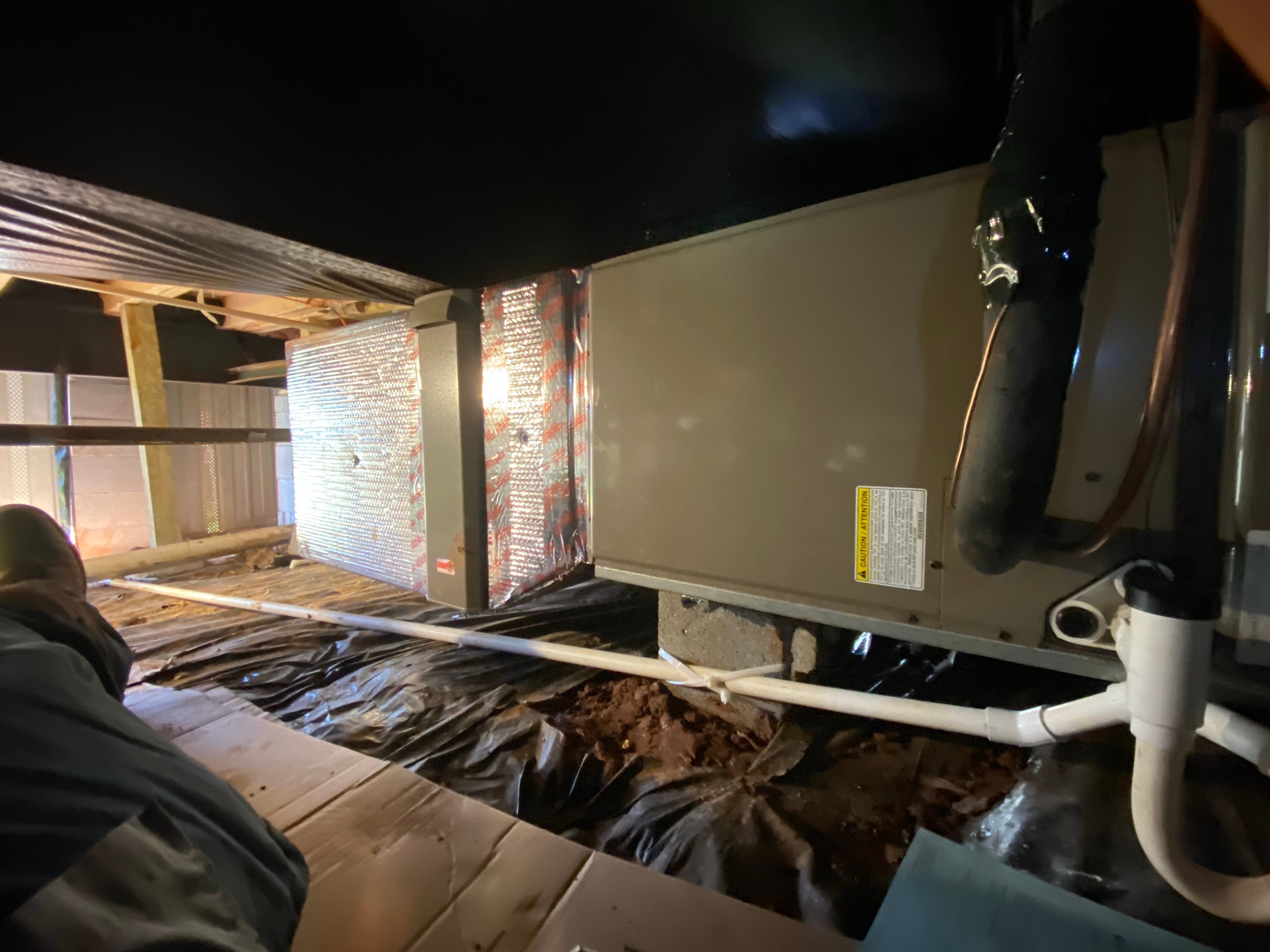 High Efficiency Heat Pump system Installation using York equipmnet by JN Electrical Temperature Control, Inc.