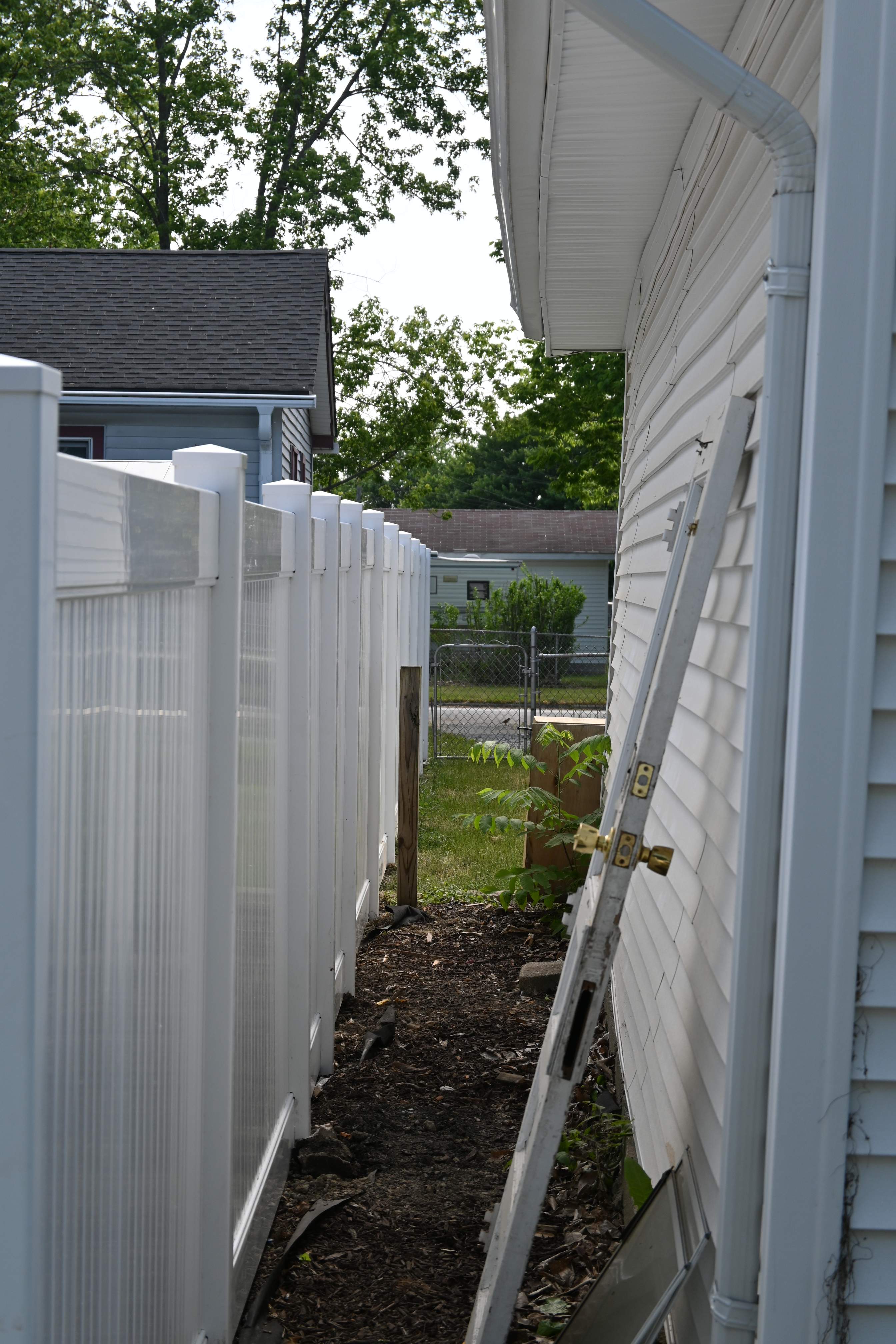 Wood to Vinyl Fence Replacement by Kraz Construction