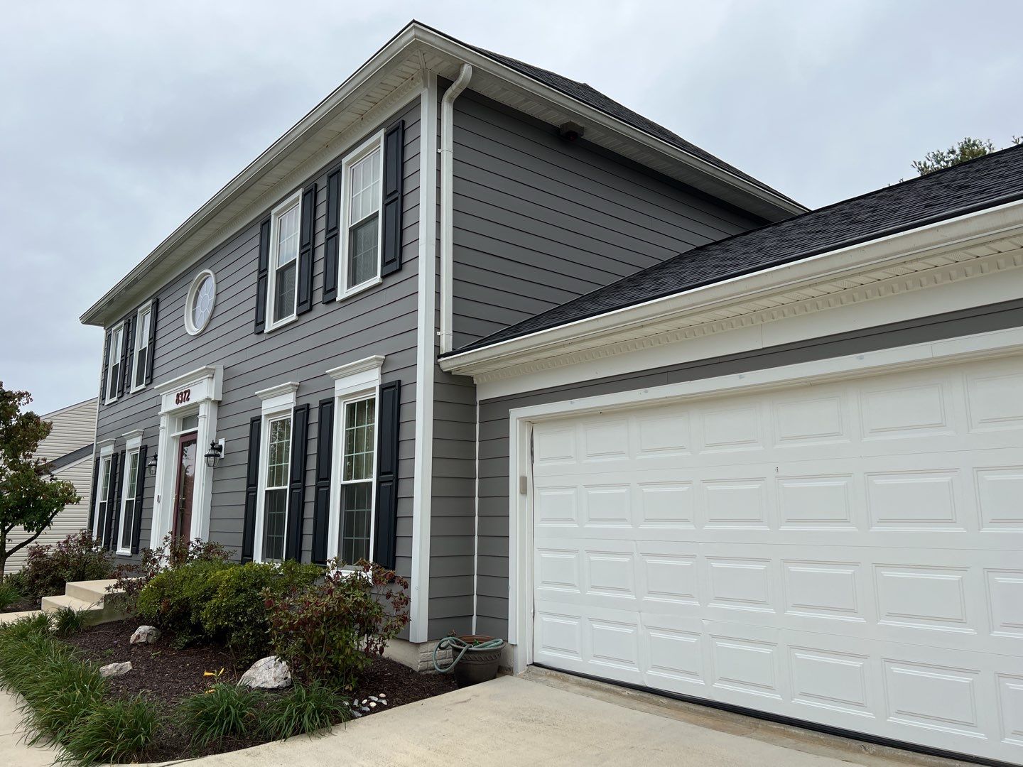 Siding Replacement using James Hardie siding by American Home Contractors