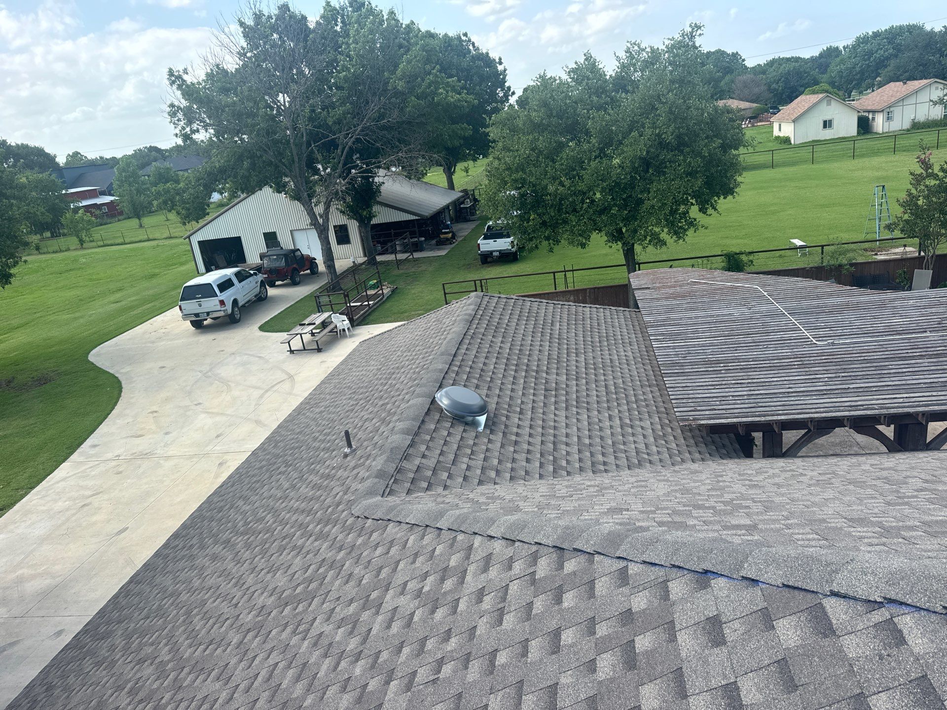 Project in Allen by Zeus Exteriors