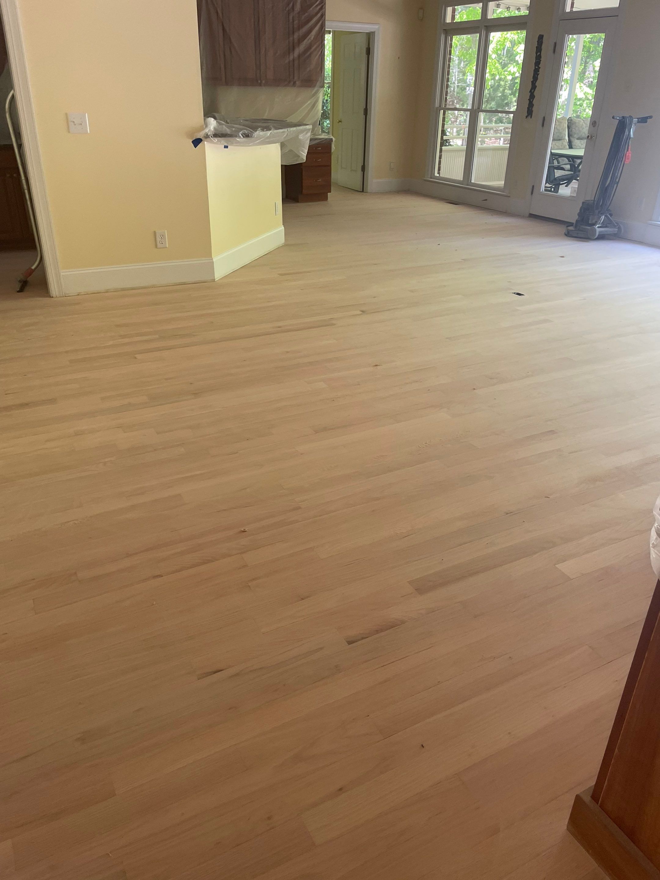 Added flooring, refinished all the floors by Accent Custom Floors