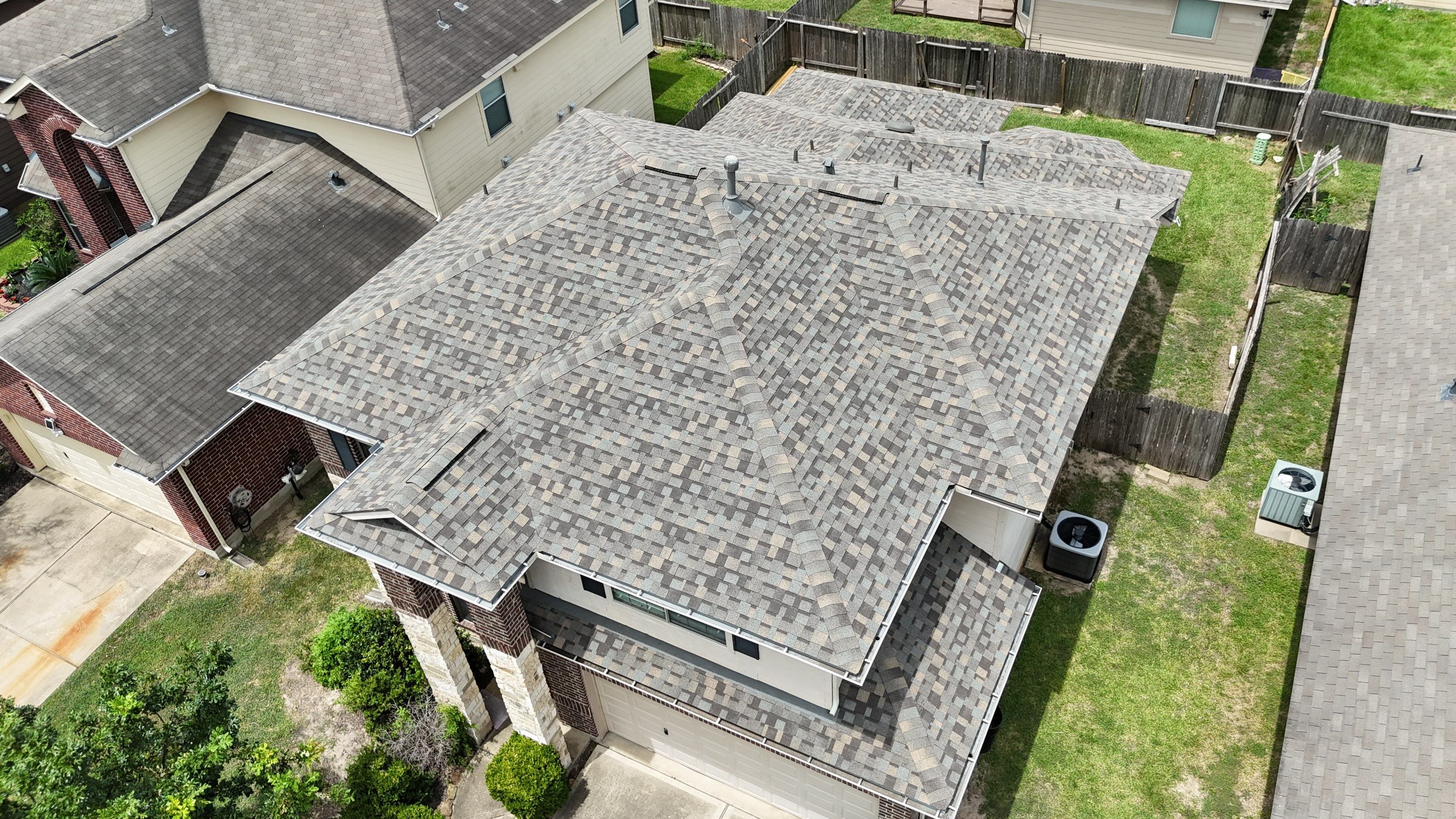 Residential Roofing Installation using IKO Dynasty by Core Four Roofing