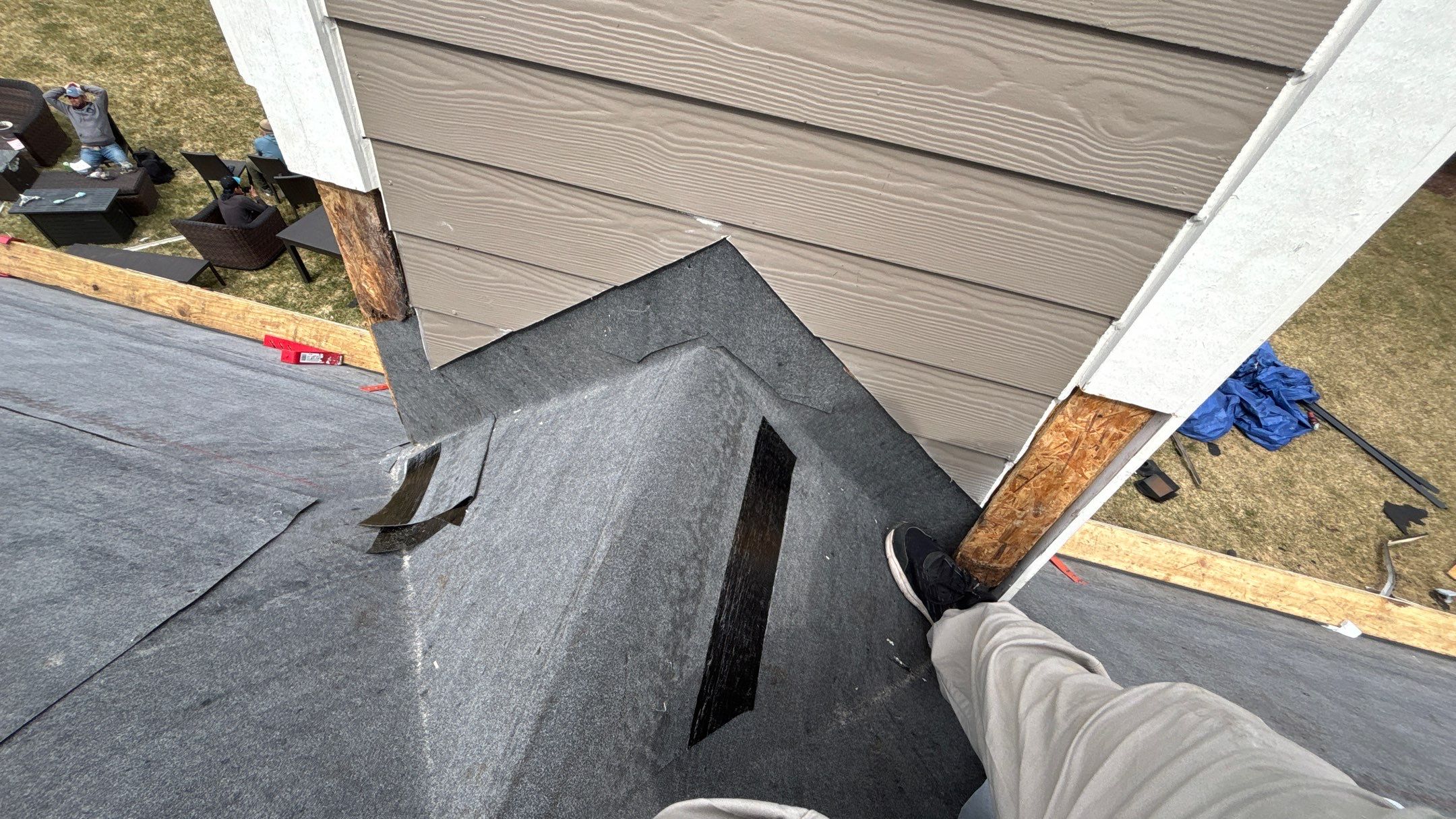 Roof Replacement using CertainTeed Landmark Moire Black by 180 Contractors