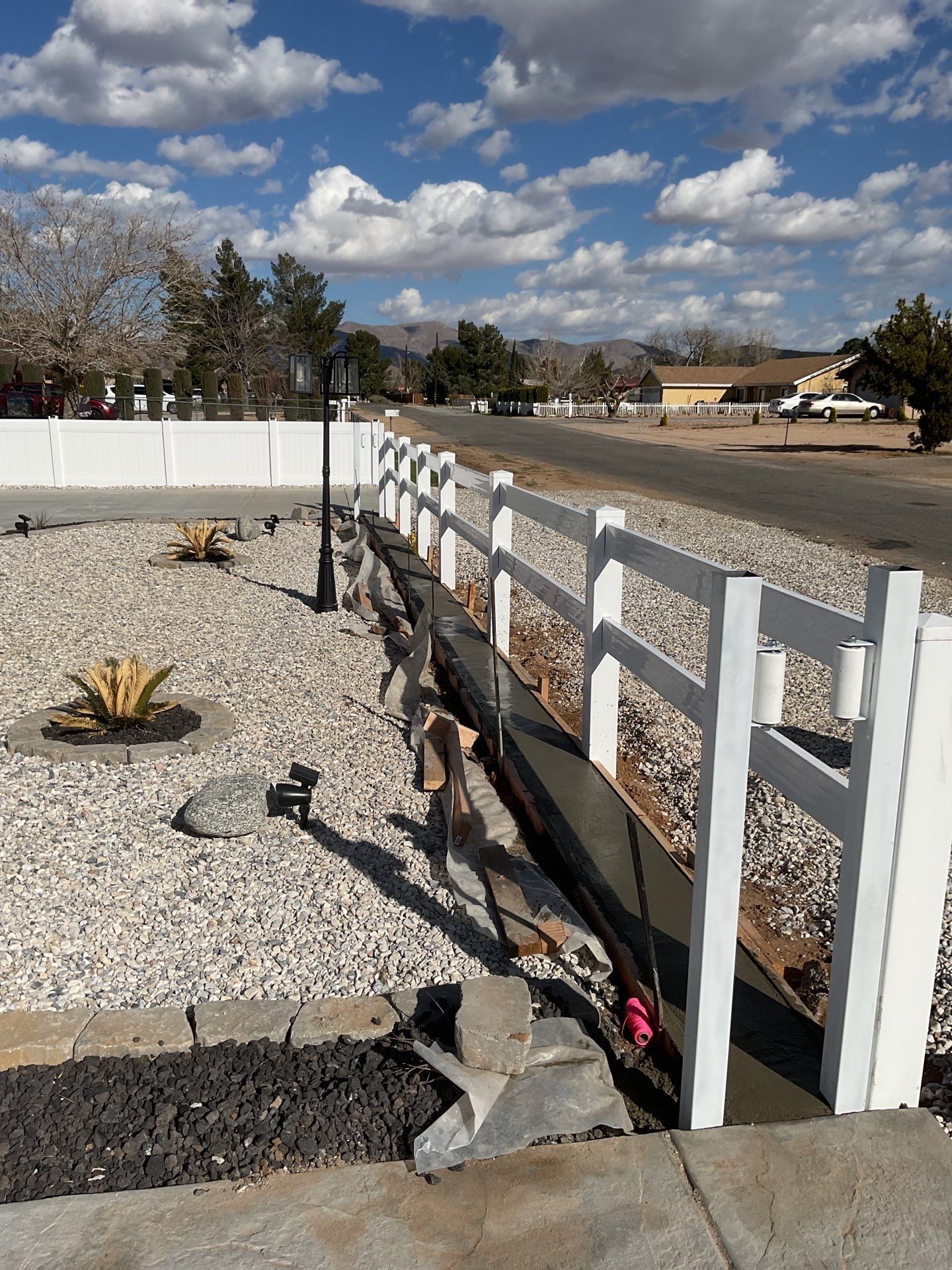 Wrought Iron Frame Ranch Style Sliding Gates by Fence Guys Inc.