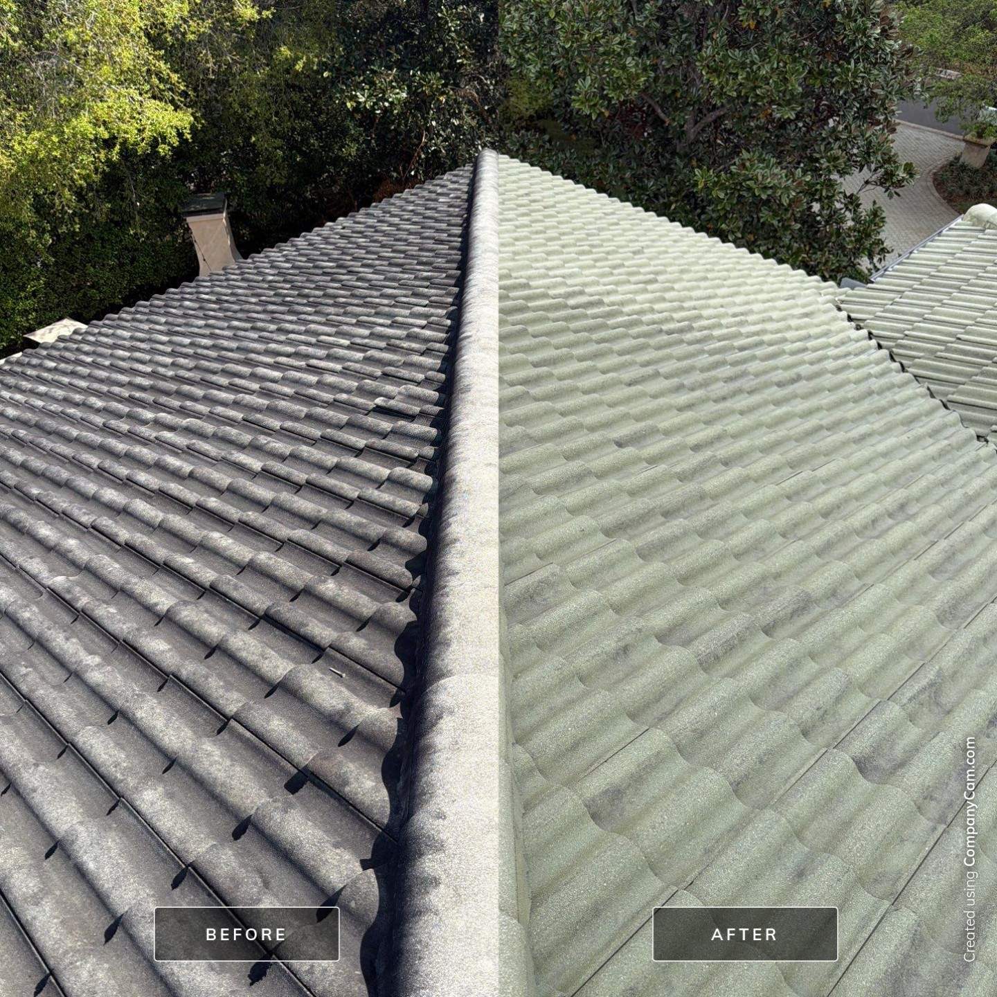 Tile Roof Cleaning by Mallard Systems