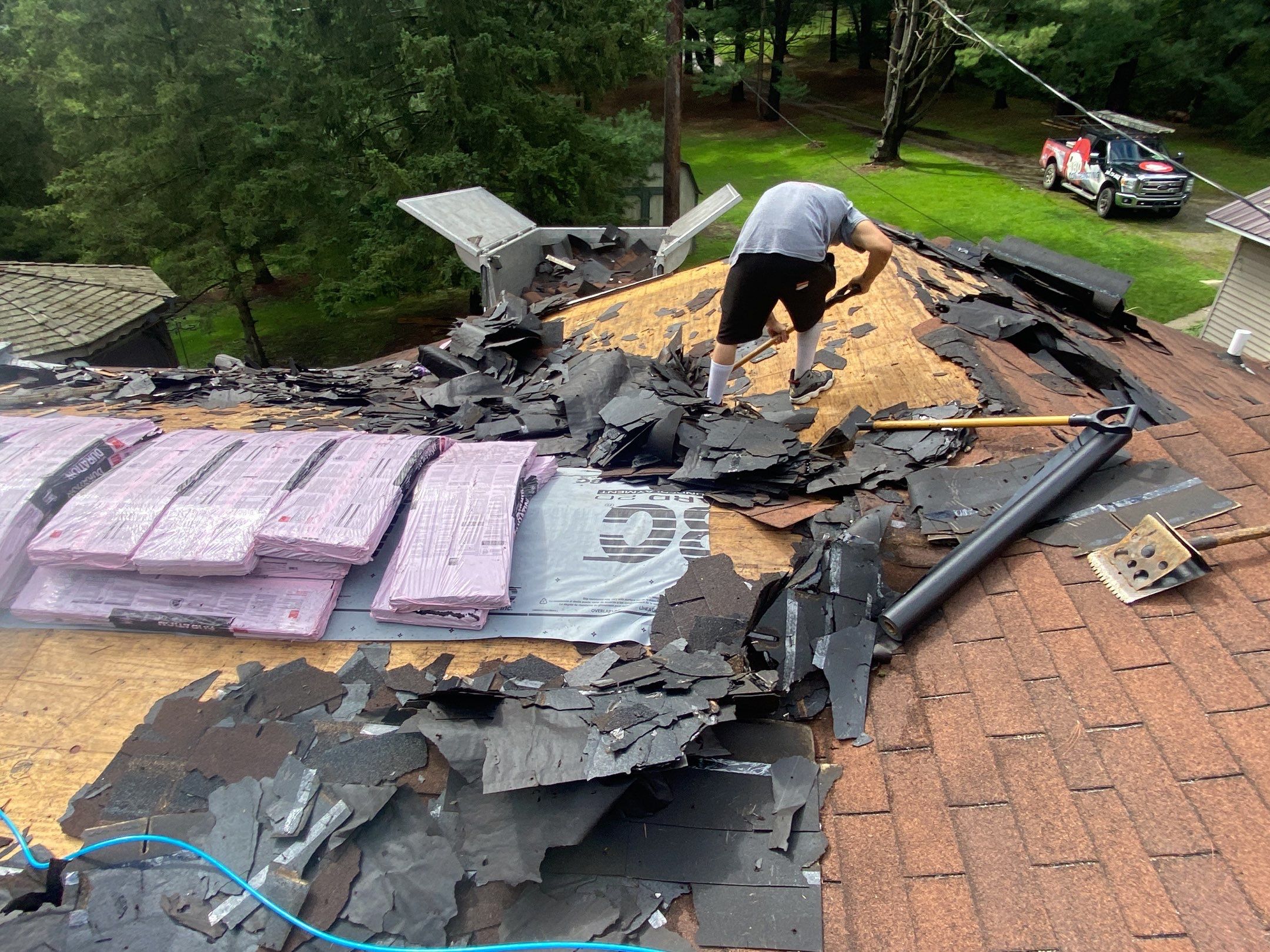 Roof Replacement using Owens Corning by 180 Contractors