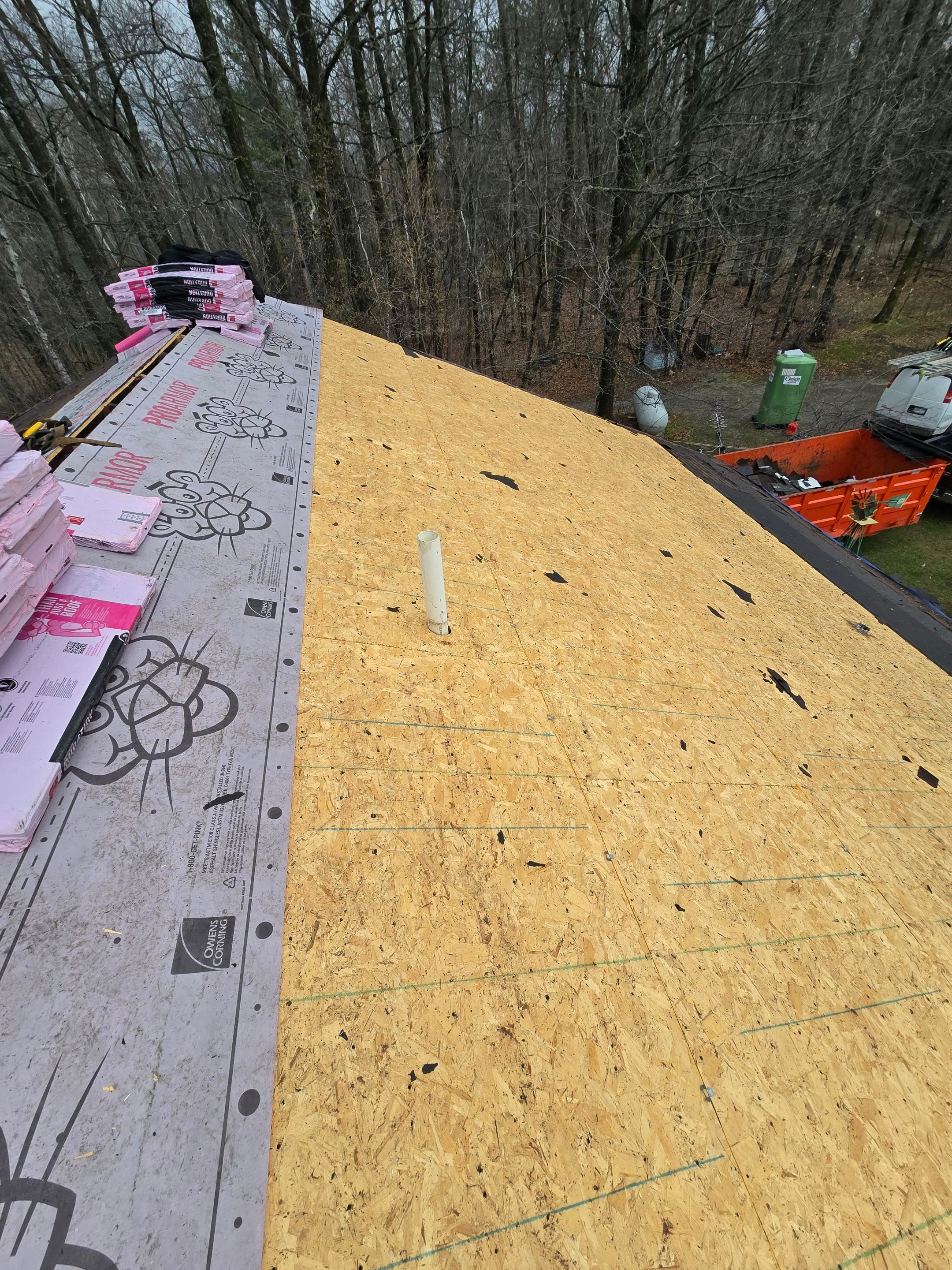 Project in Brainerd by CoMitted 365 Roofing & Exteriors 