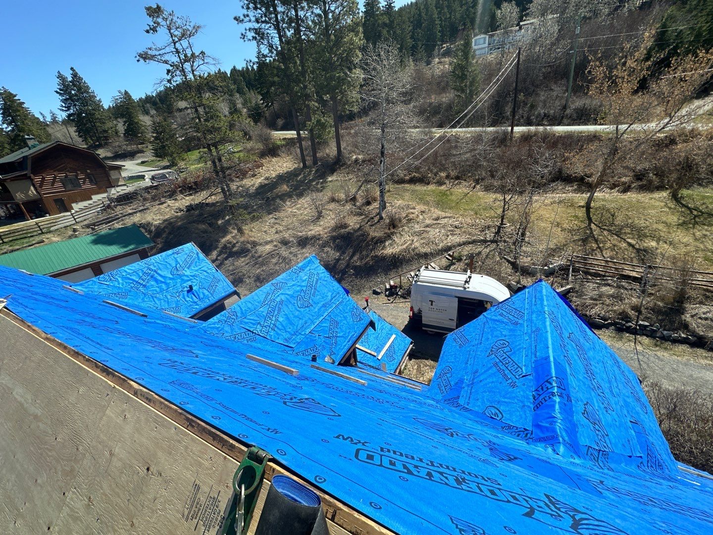 Residential Cedar ReRoofing using Malarky Vista shingles by Top Notch Roofing Inc