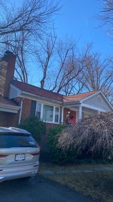 Arlington :Residential Roof Replacement with CertainTeed Landmark Pro in Max Def Red Oak