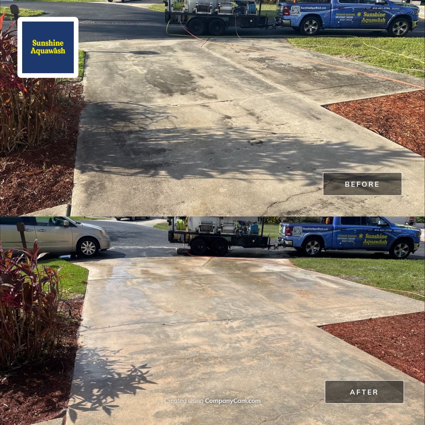 Tile Roof, Driveway & Patio Cleaning – Vivienda at Bradenton I by Sunshine AquaWash