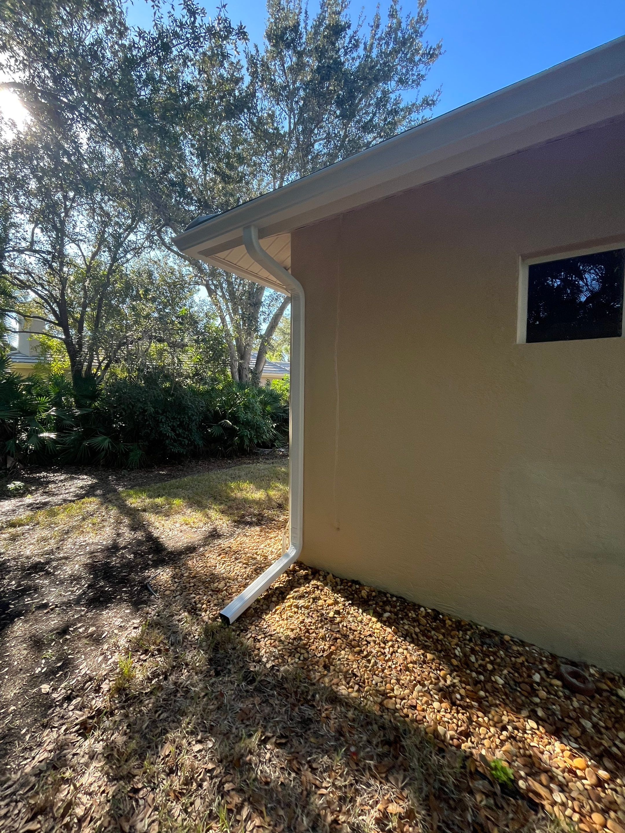 K-Style Seamless Gutter Installation using 6 Inch Seamless Gutters in Bonita Spring FL by Gutter Professors