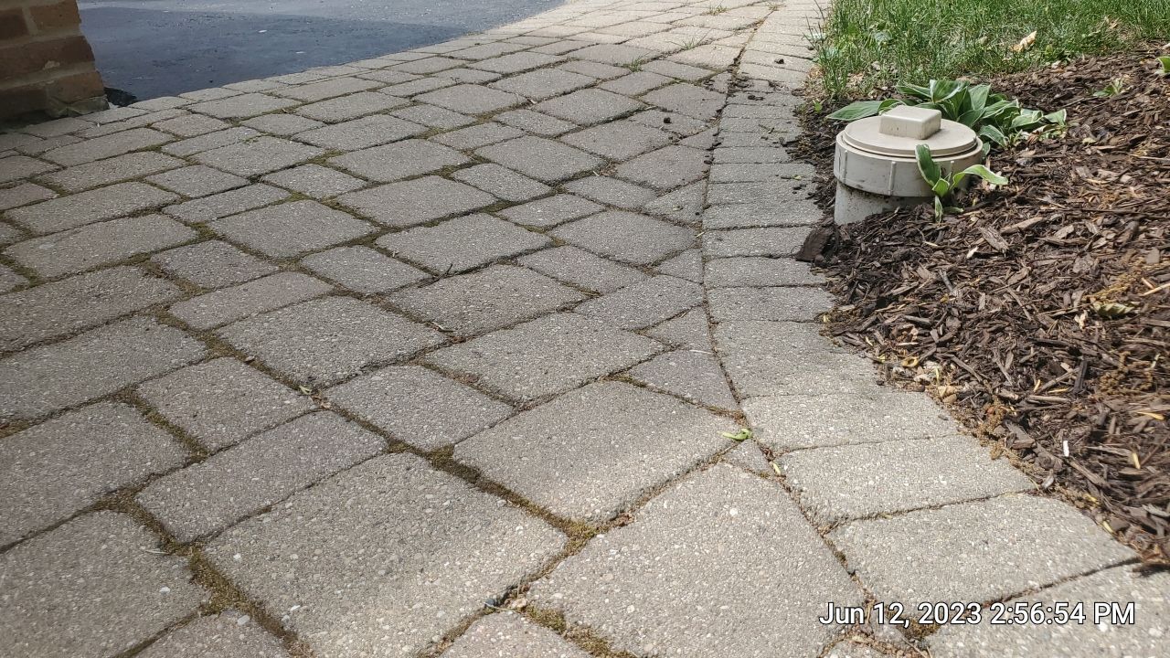 brick paver repair, clean and seal using Surebond SB-1300 by Northern Power Washing LLC.