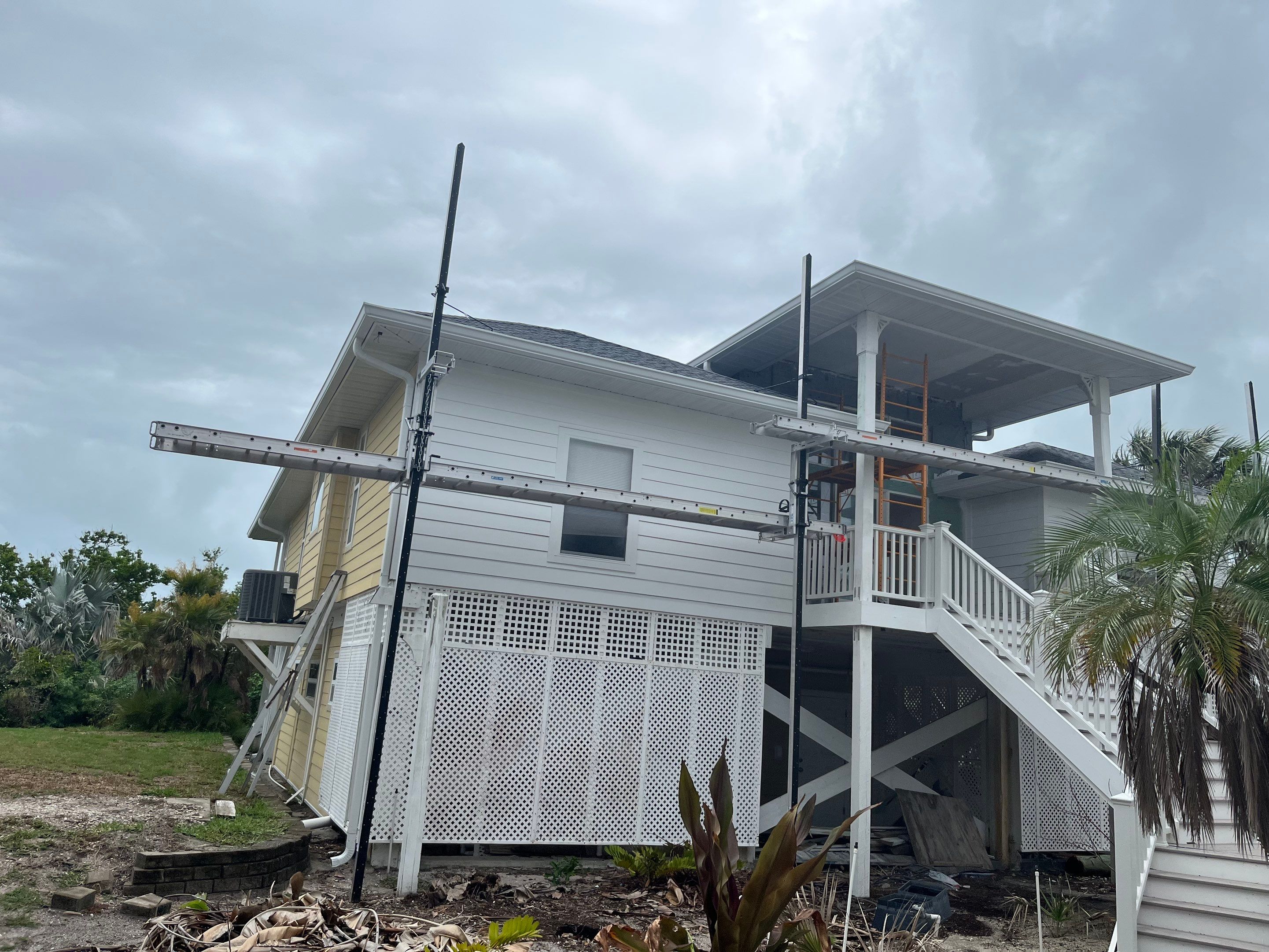 Complete Gutter, Soffit & Fascia Project in Placida FL by Gutter Professors