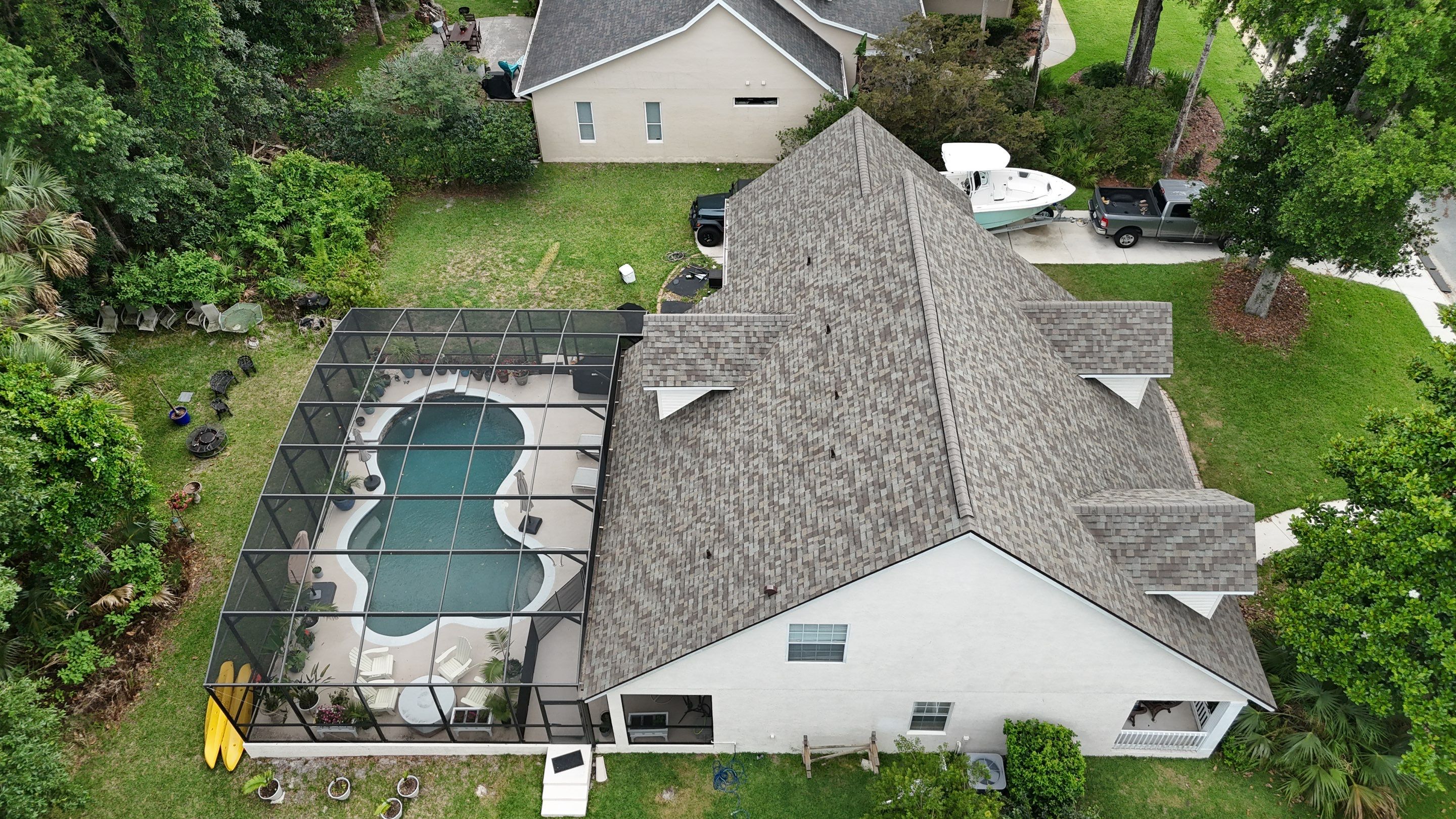 Full Residential Roofing Installation for Multi-Gabled Flagler Beach Home