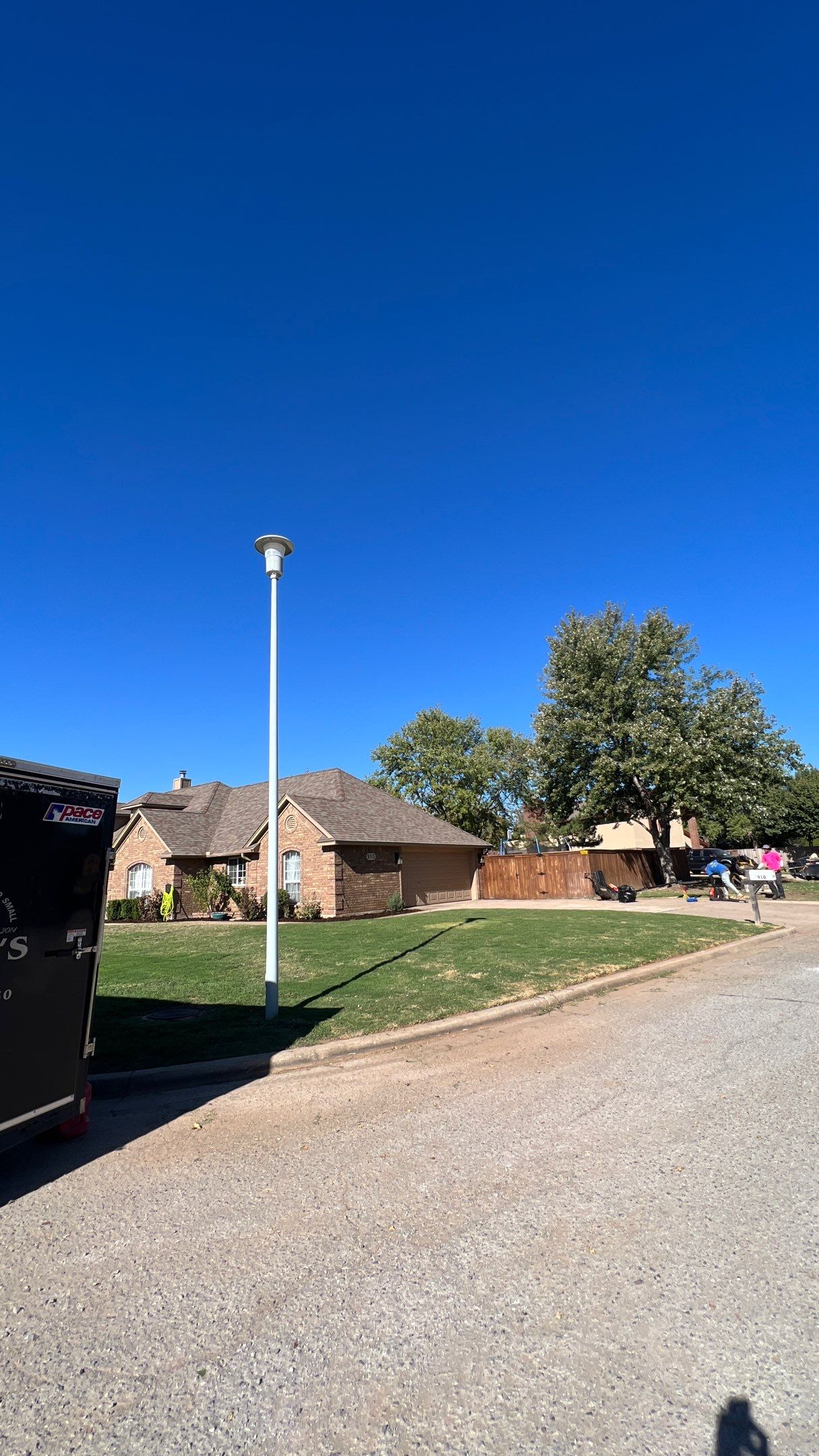 Tree removal , Concrete, Pergola, and sod install  by Clays Services Inc