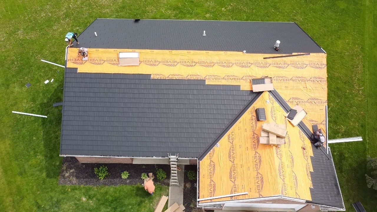 Metal Shingle Shake Roof Installation – Sidney, Ohio by 4Ever Metal Roofing