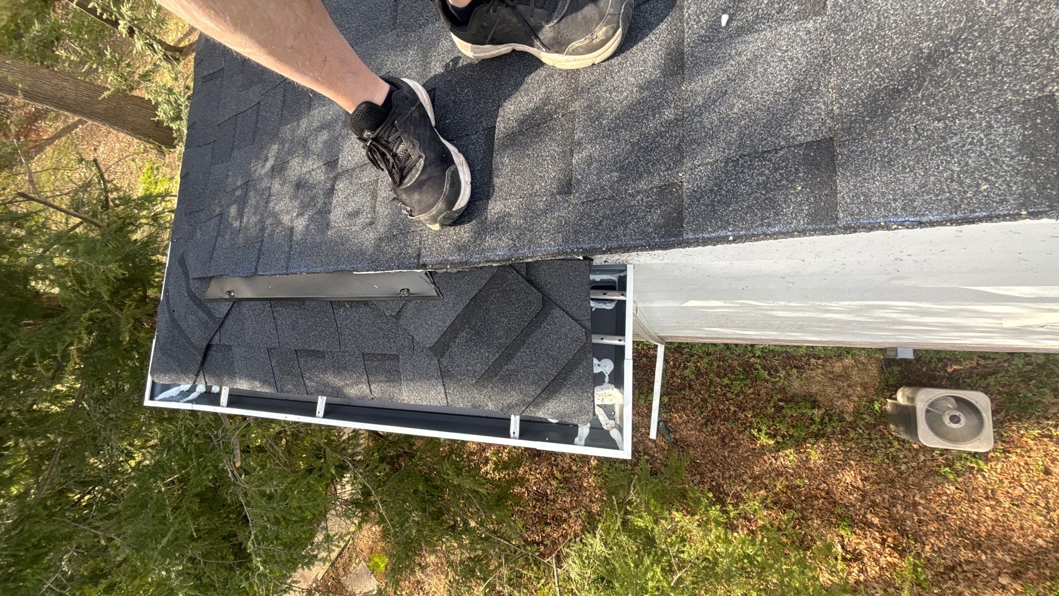 Roof Replacement using CertainTeed Landmark Moire Black by 180 Contractors