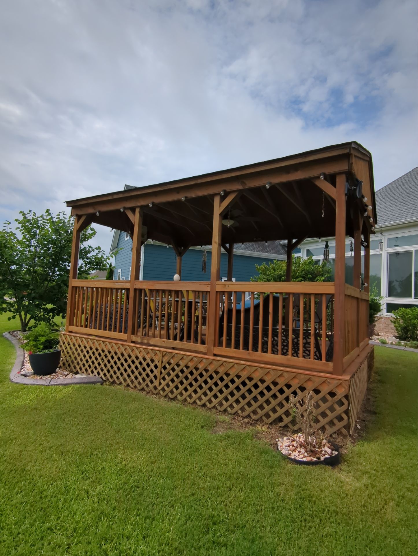 Gazebo using Wood Sealant by DuraSeal