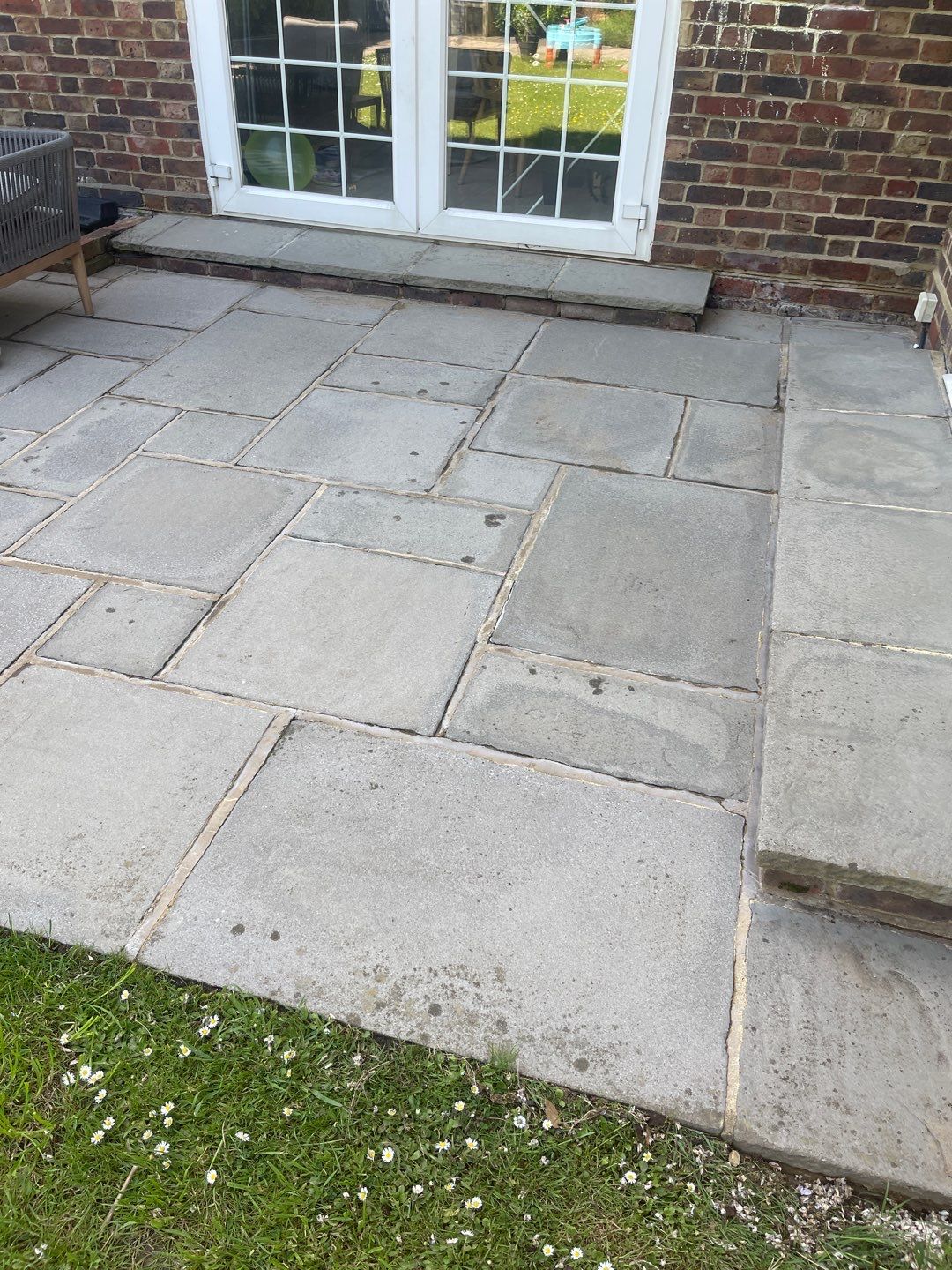 Driveway And Patio Clean using honda 21 ltr/min by Ges Exterior Cleaning ltd