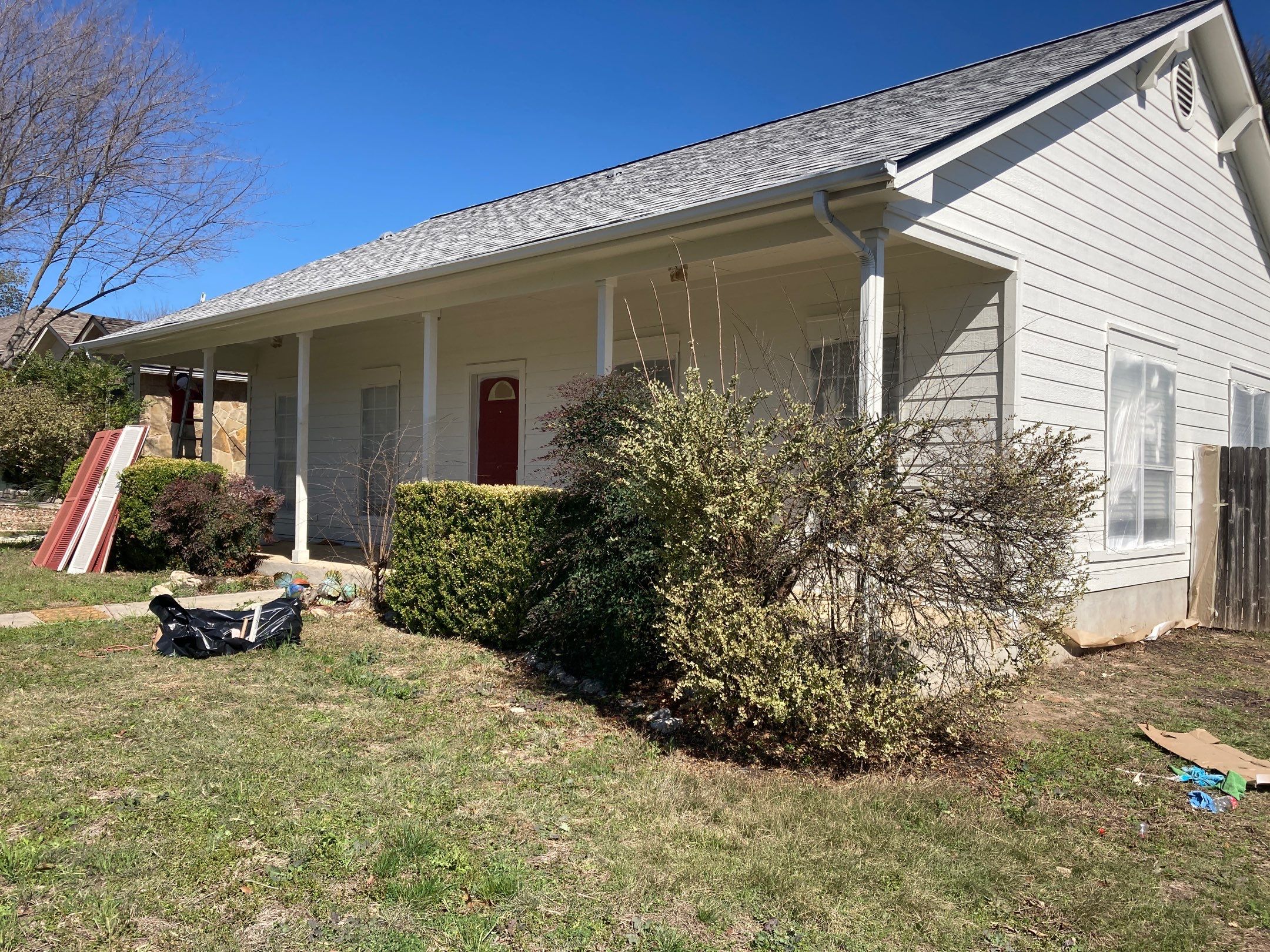Ranch Revival: Infusing Vibrancy into Your Home's Story with a Colorful Exterior Update! by 360 Painting Central Texas 