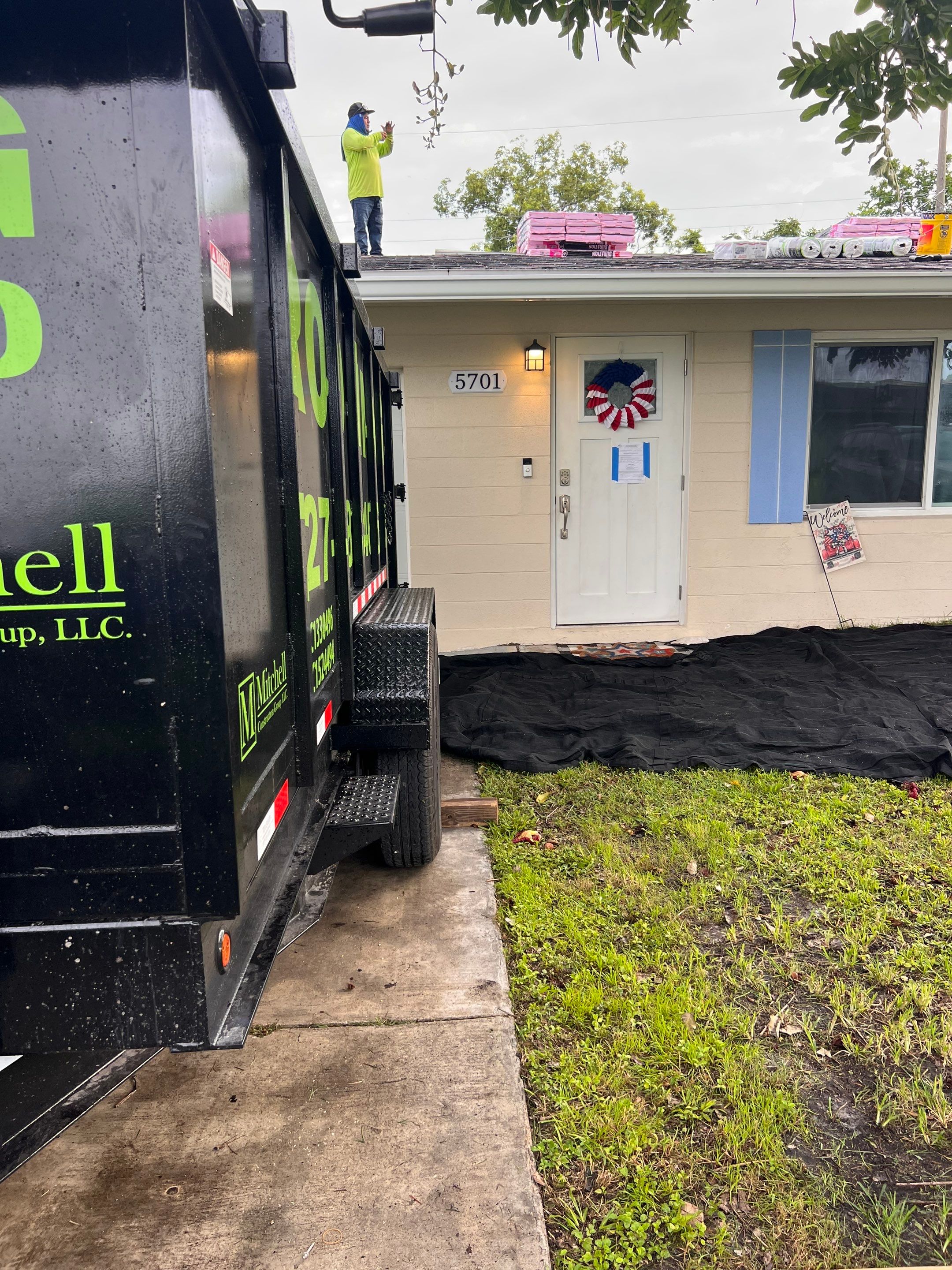 Project in Pinellas Park 33781 by Mitchell Roofing Company LLC