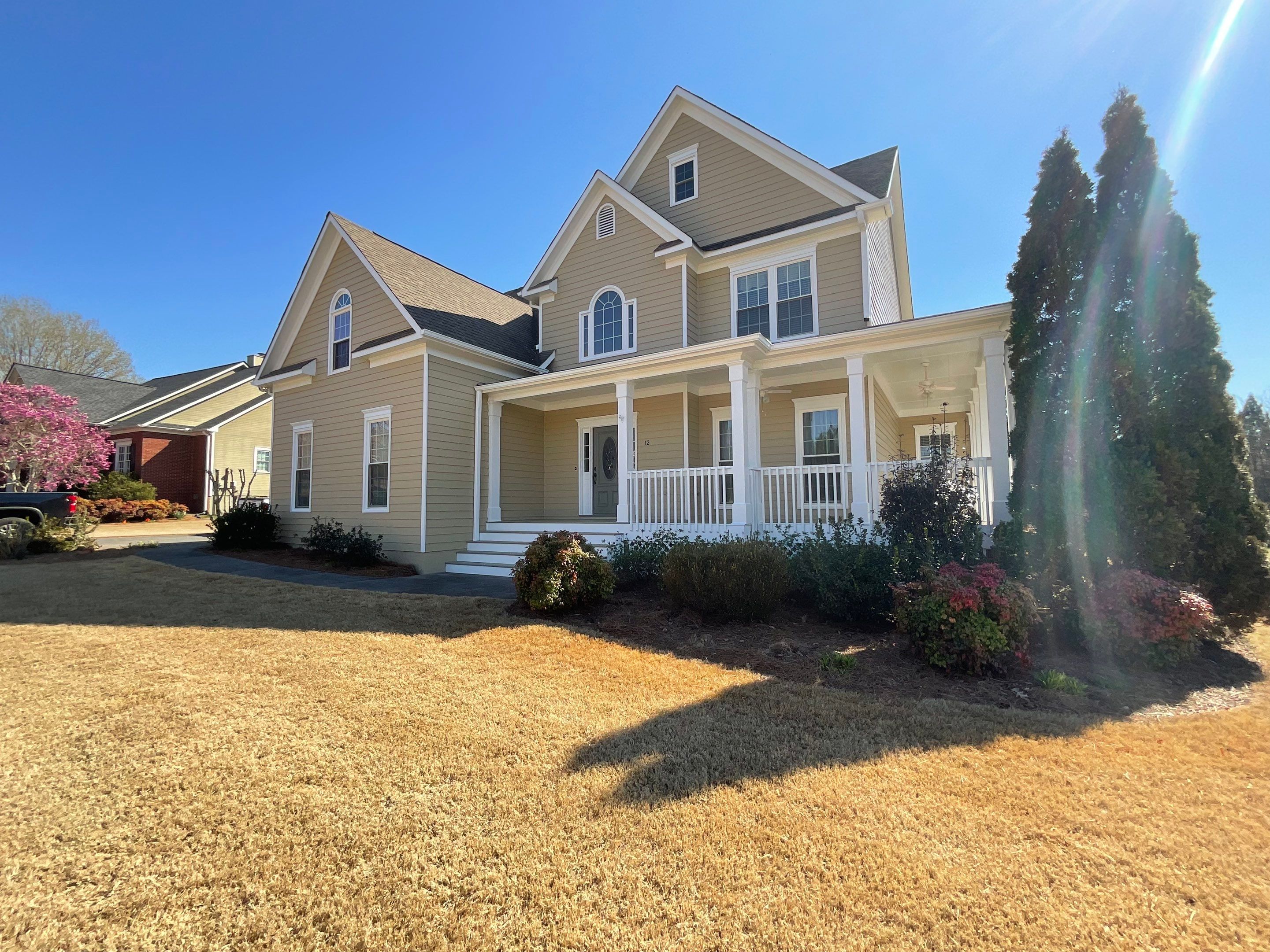 Exterior Siding and Trim Painting Project in Cartersville by Swift Home Renovations