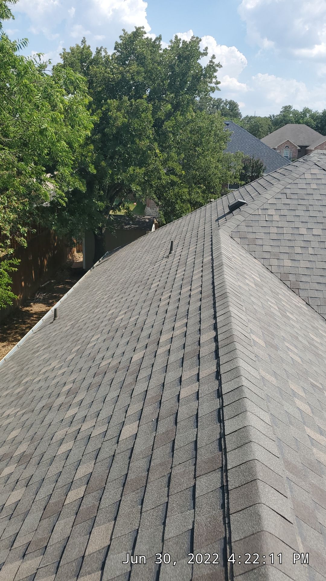 Residential Roofing Installation using ATLAS Pinnacle Pristine Shingles by Harvey Roofing & Construction