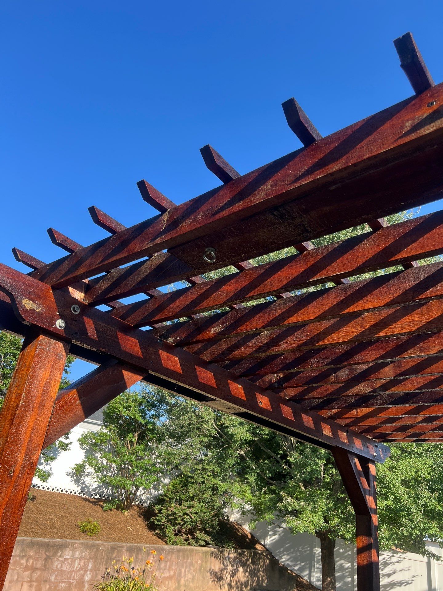 Pergola using Wood Sealant by DuraSeal