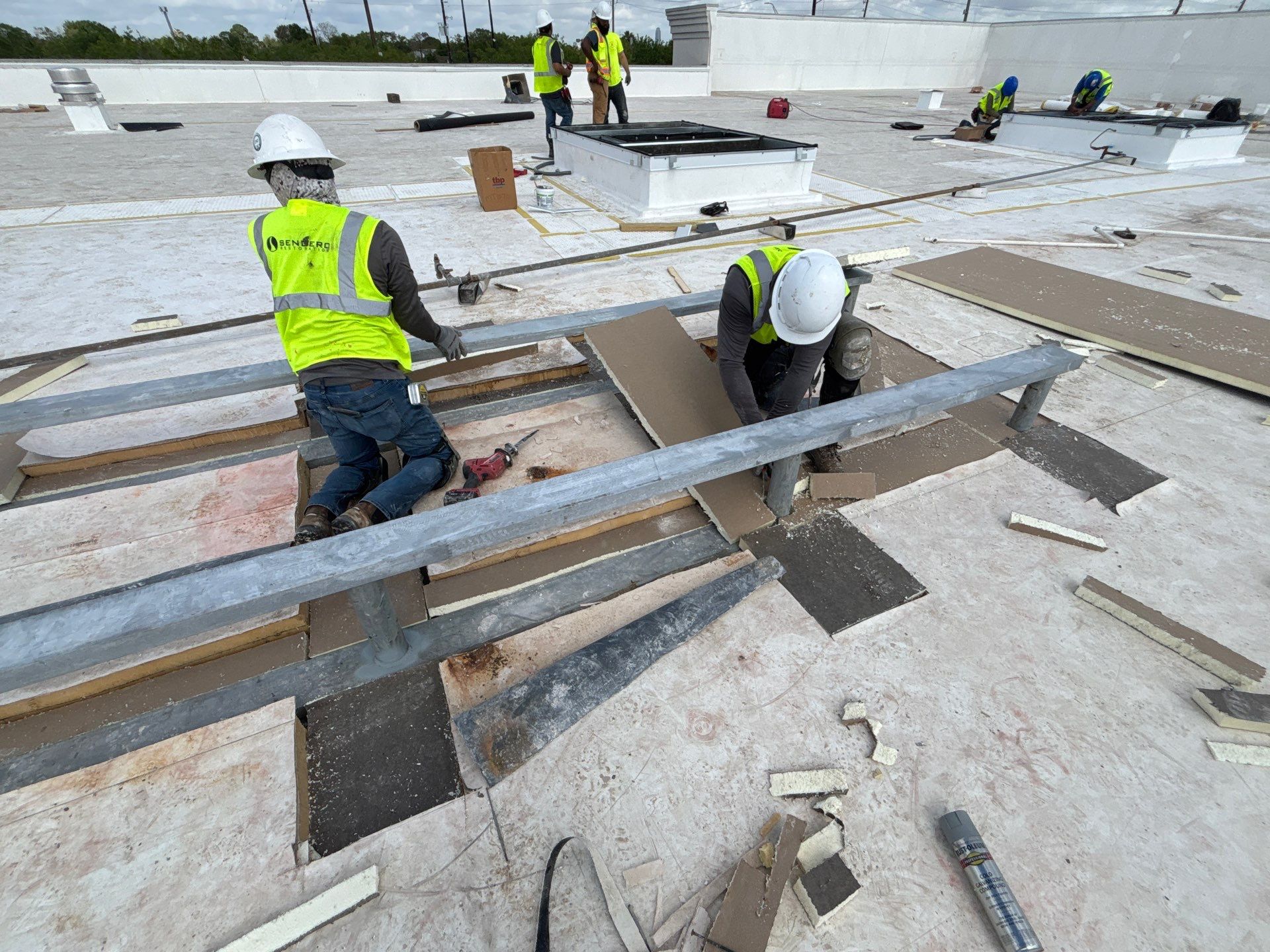 Commercial Retrofit Roof by Houston Roofing & Construction