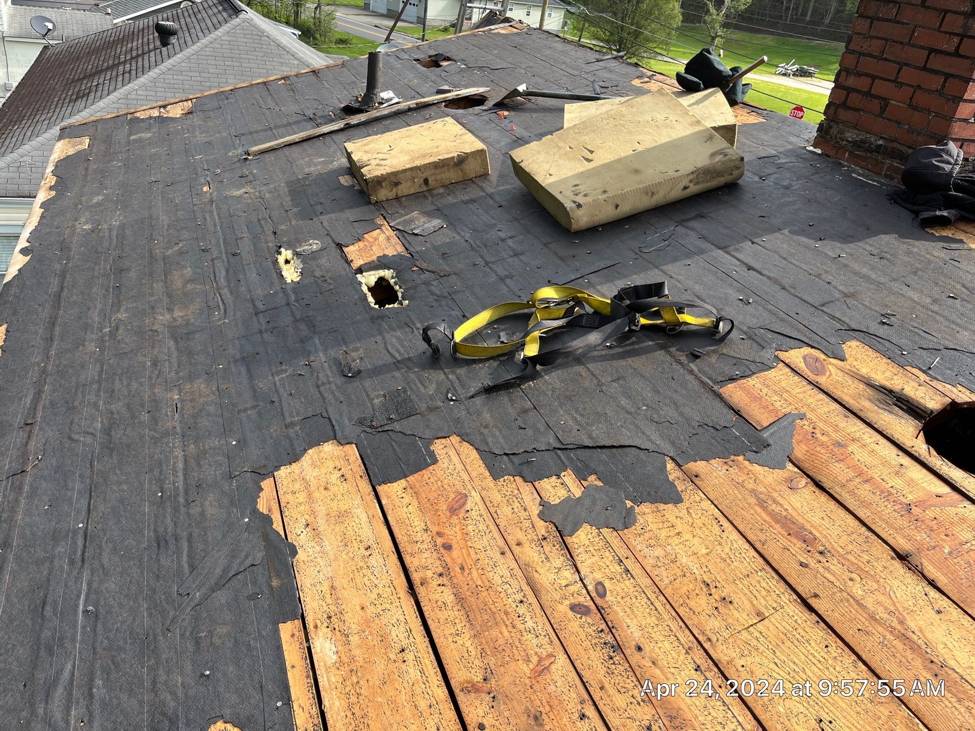 Residential Roofing Installation using Certainteed Landmark Pro Shingles by Fahey Roofing + Contracting