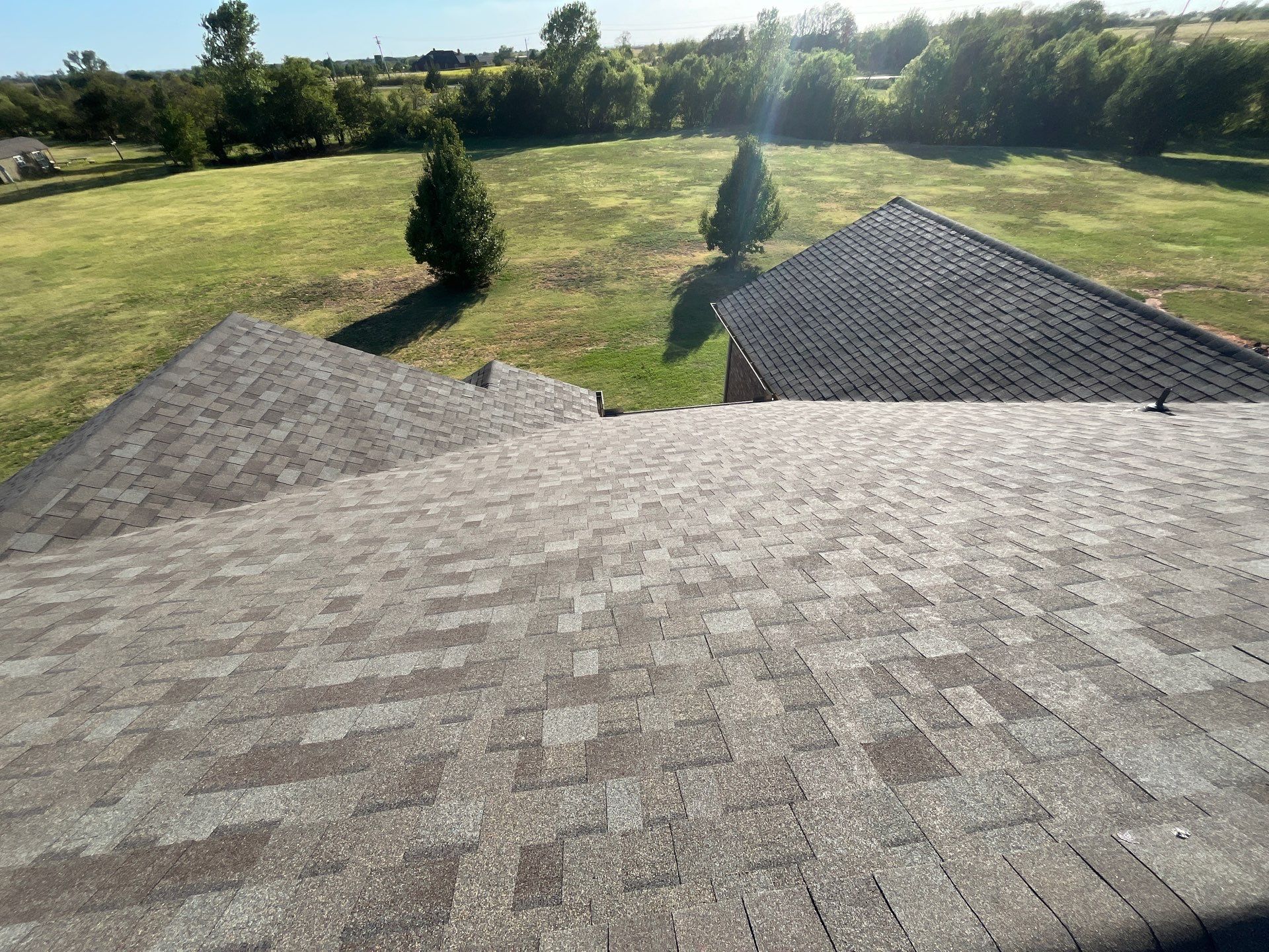 Residential Shingle Roof Replacement and Workshop Roofing in El Reno by Z Construction & Roofing, LLC