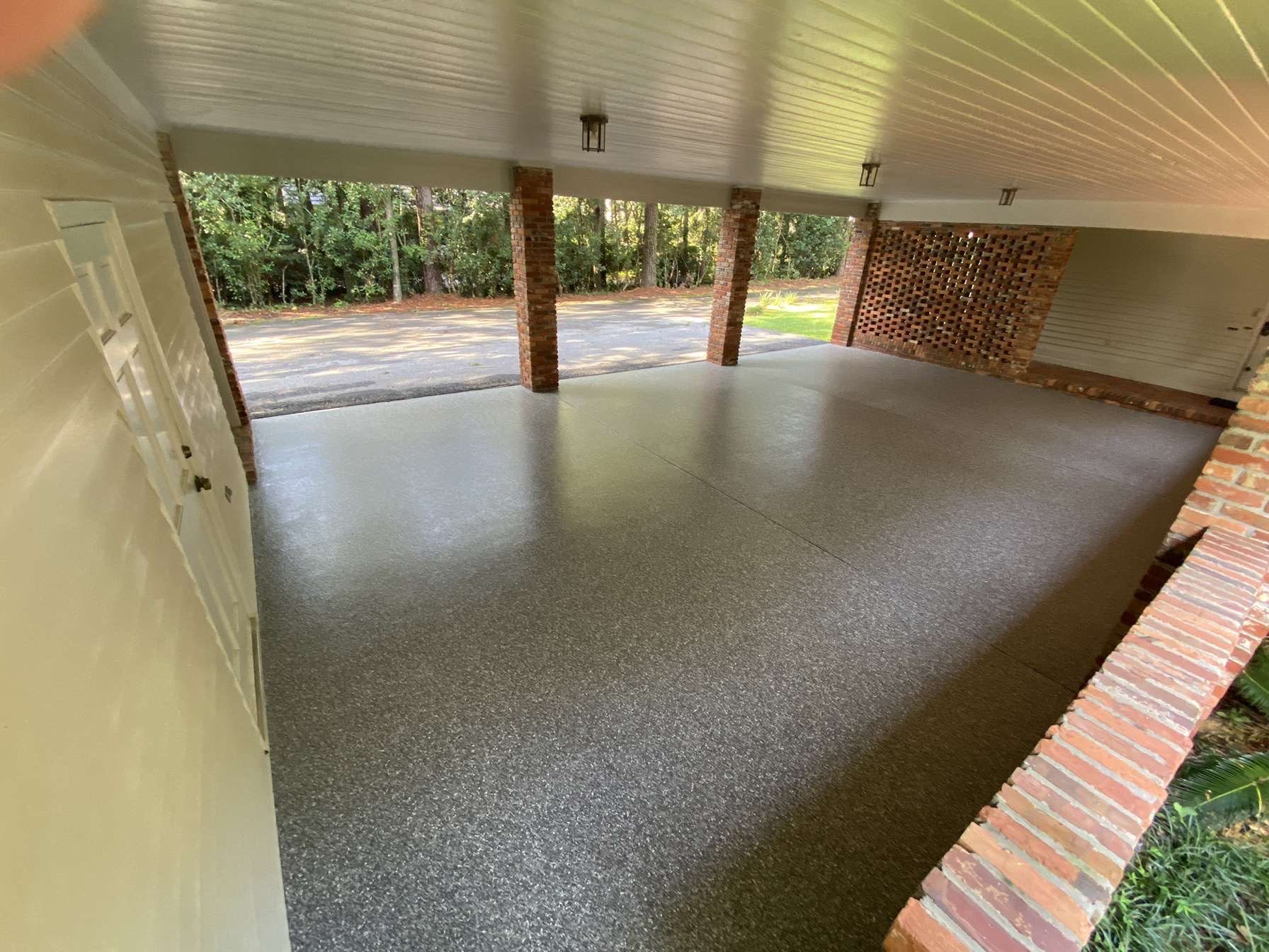 Silver Creek Carport by Deese Elite Concrete Coatings