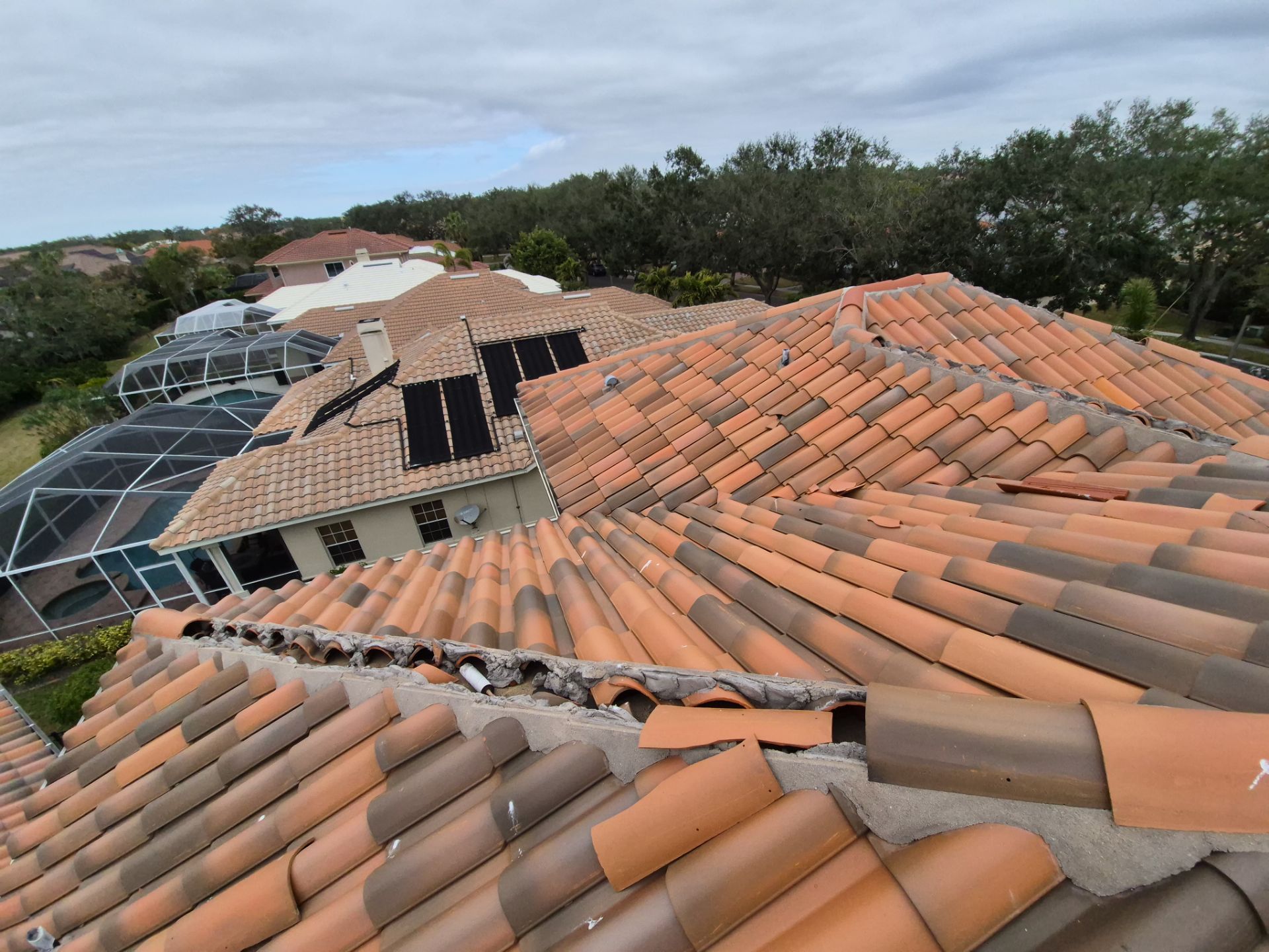 Project in Pinellas Park 33782 by Mitchell Roofing Company LLC