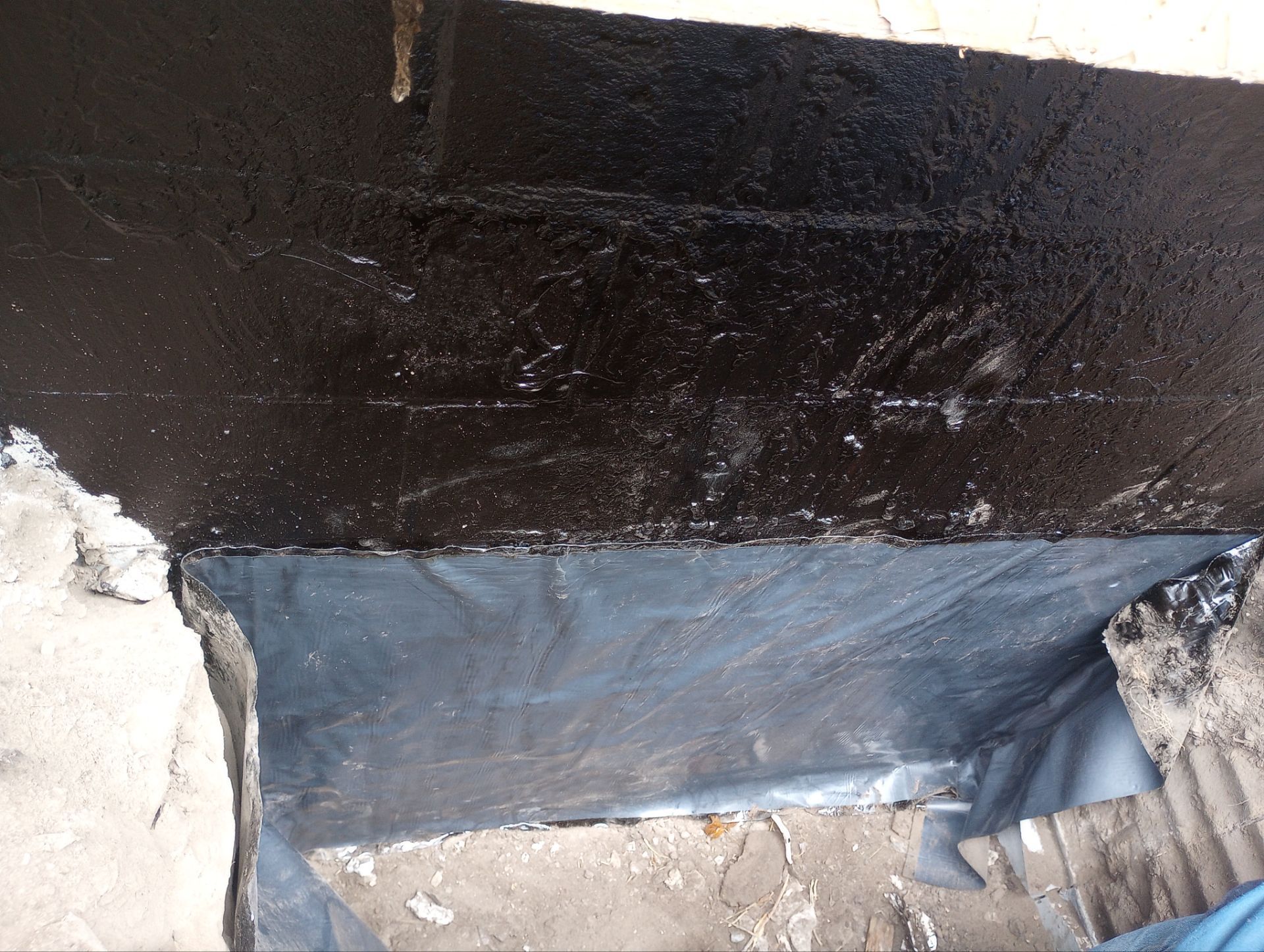 Building a new wall in NE!! by Waterproofing Northeast